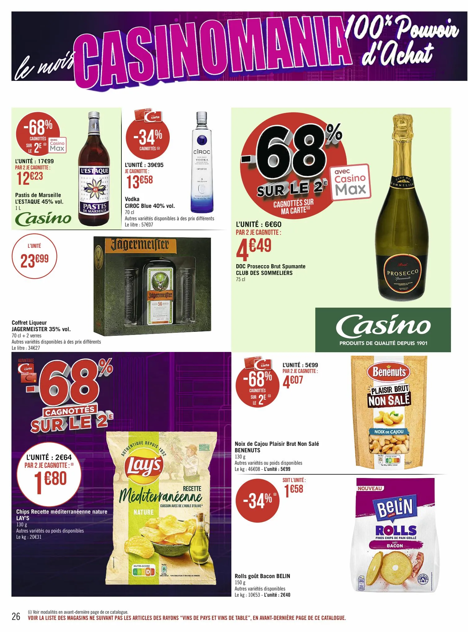 Catalogue Catalogue Casino Supermarchés, page 00026