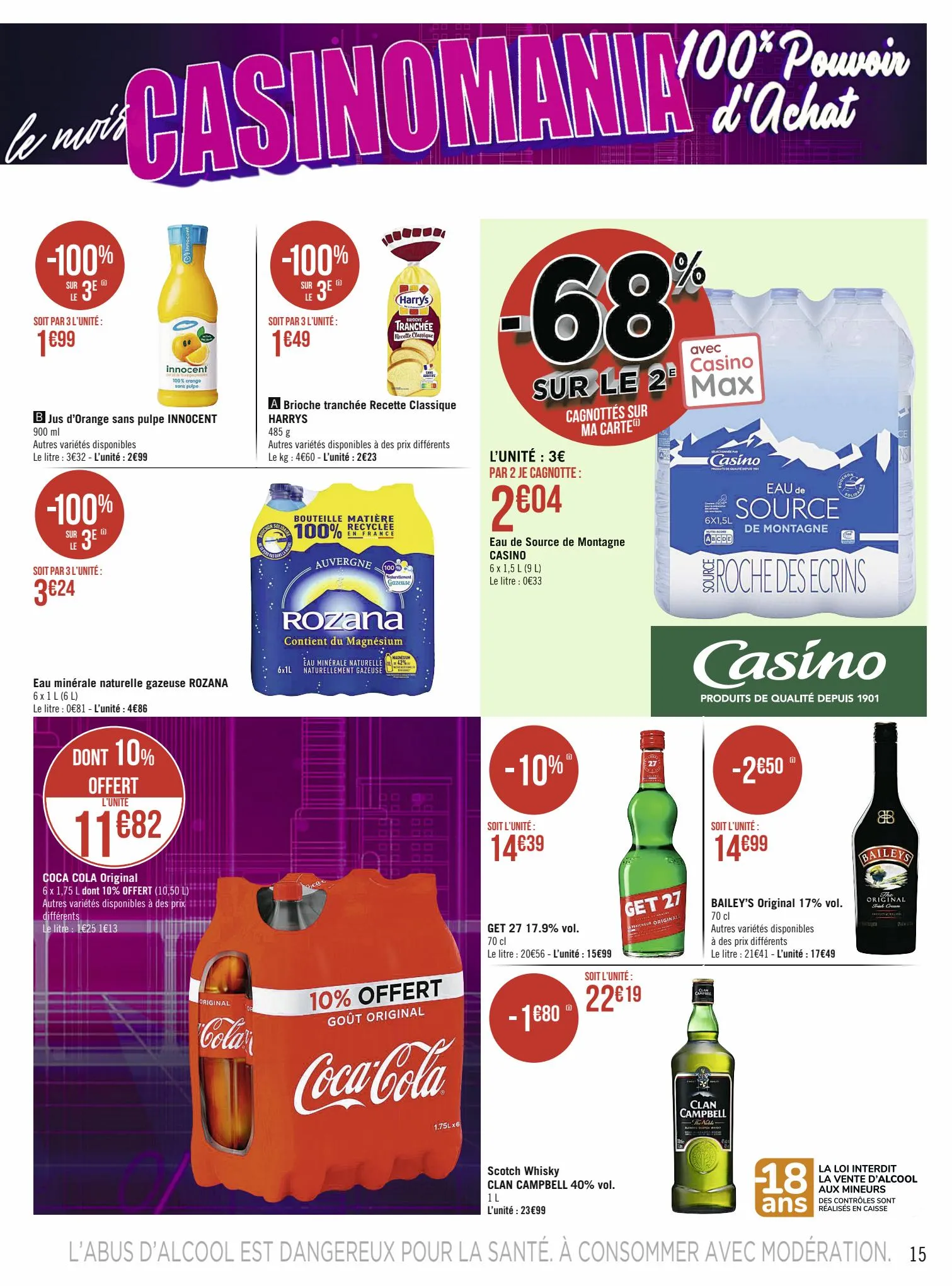Catalogue Catalogue Casino Supermarchés, page 00015