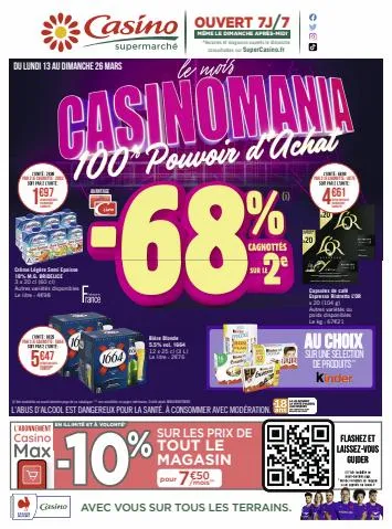 Catalogue Casino Supermarchés