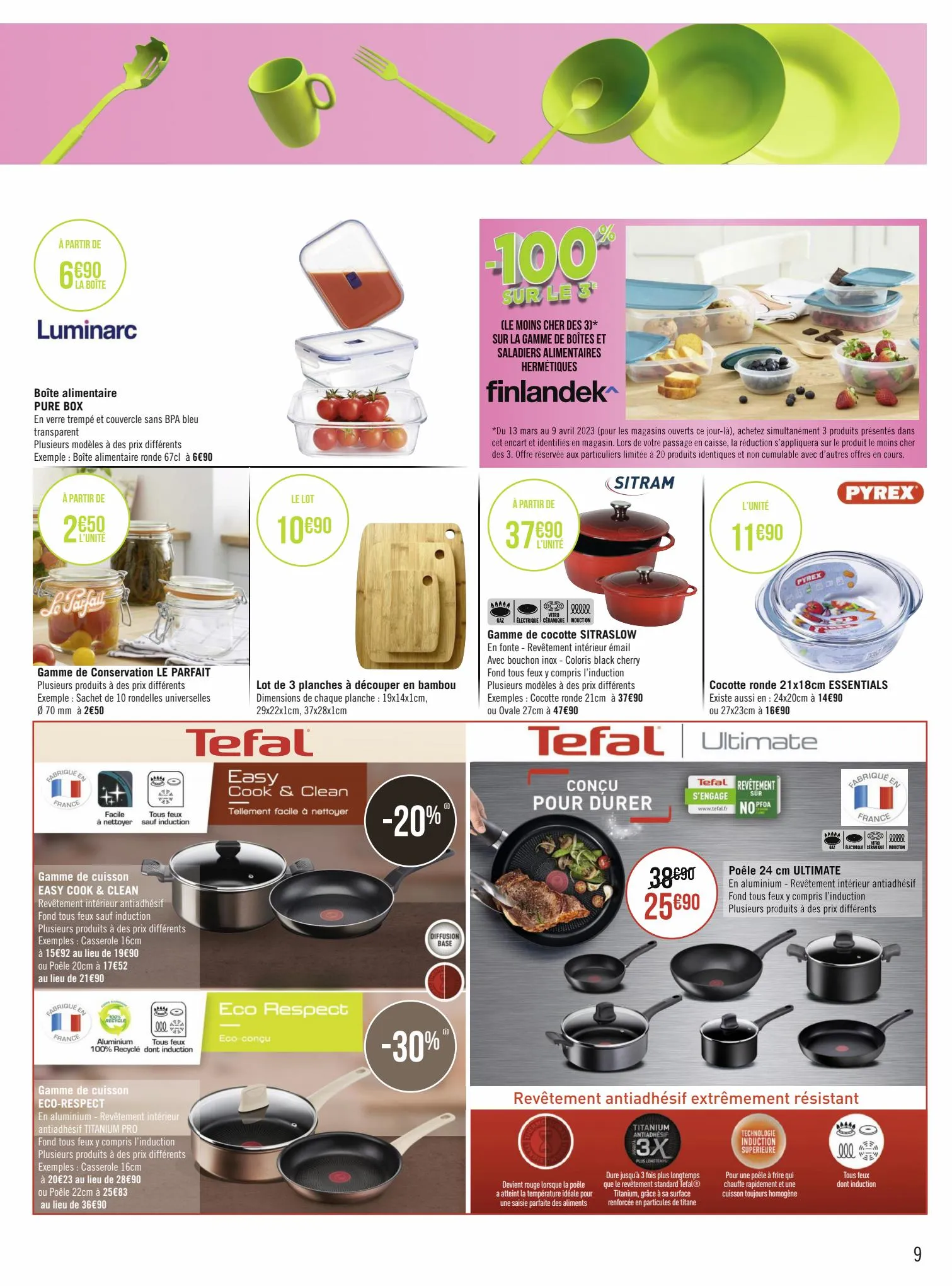 Catalogue Les Belles Inspirations CUISINE, page 00009