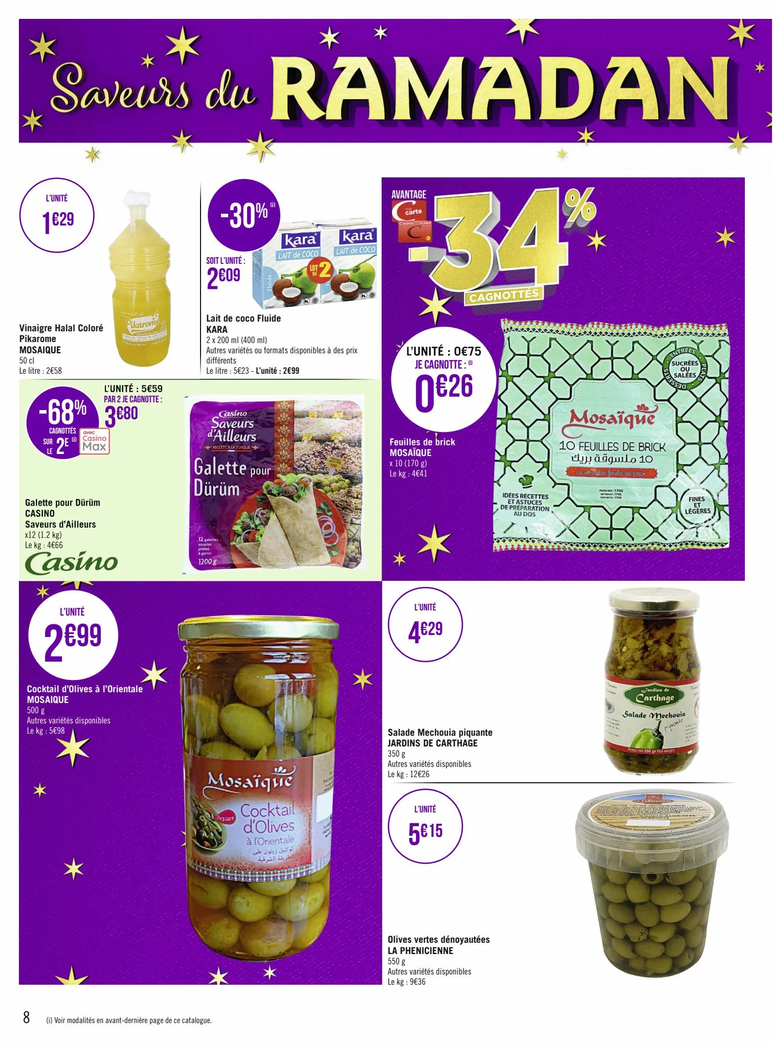 Catalogue Saveurs du RAMADAN, page 00008