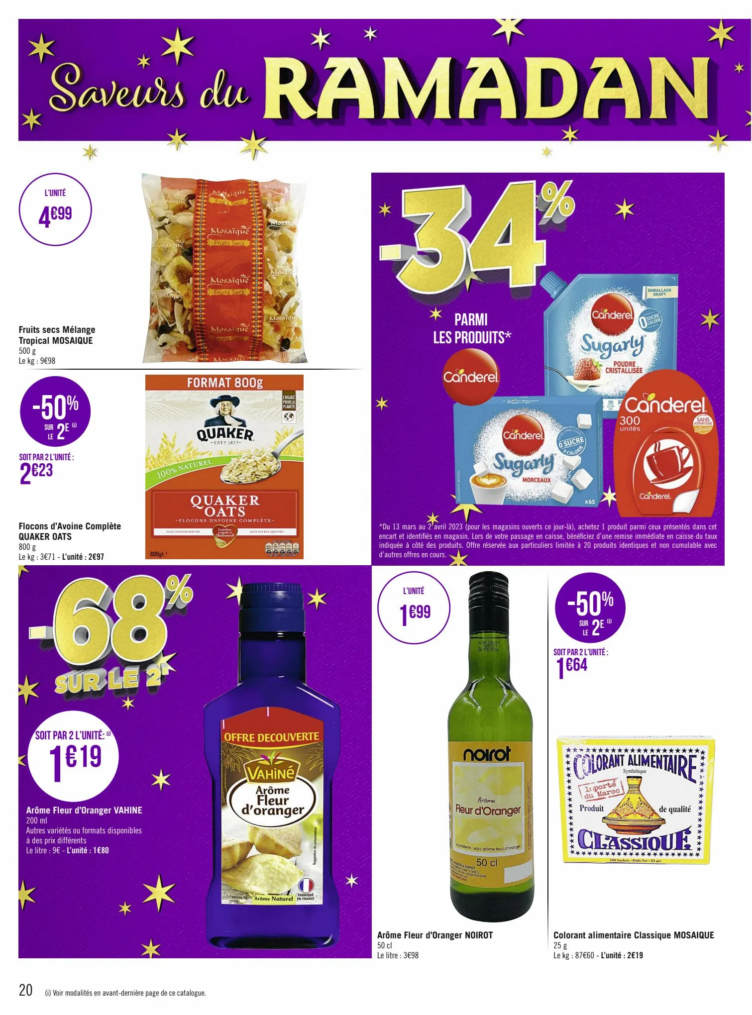 Catalogue Saveurs du RAMADAN, page 00020