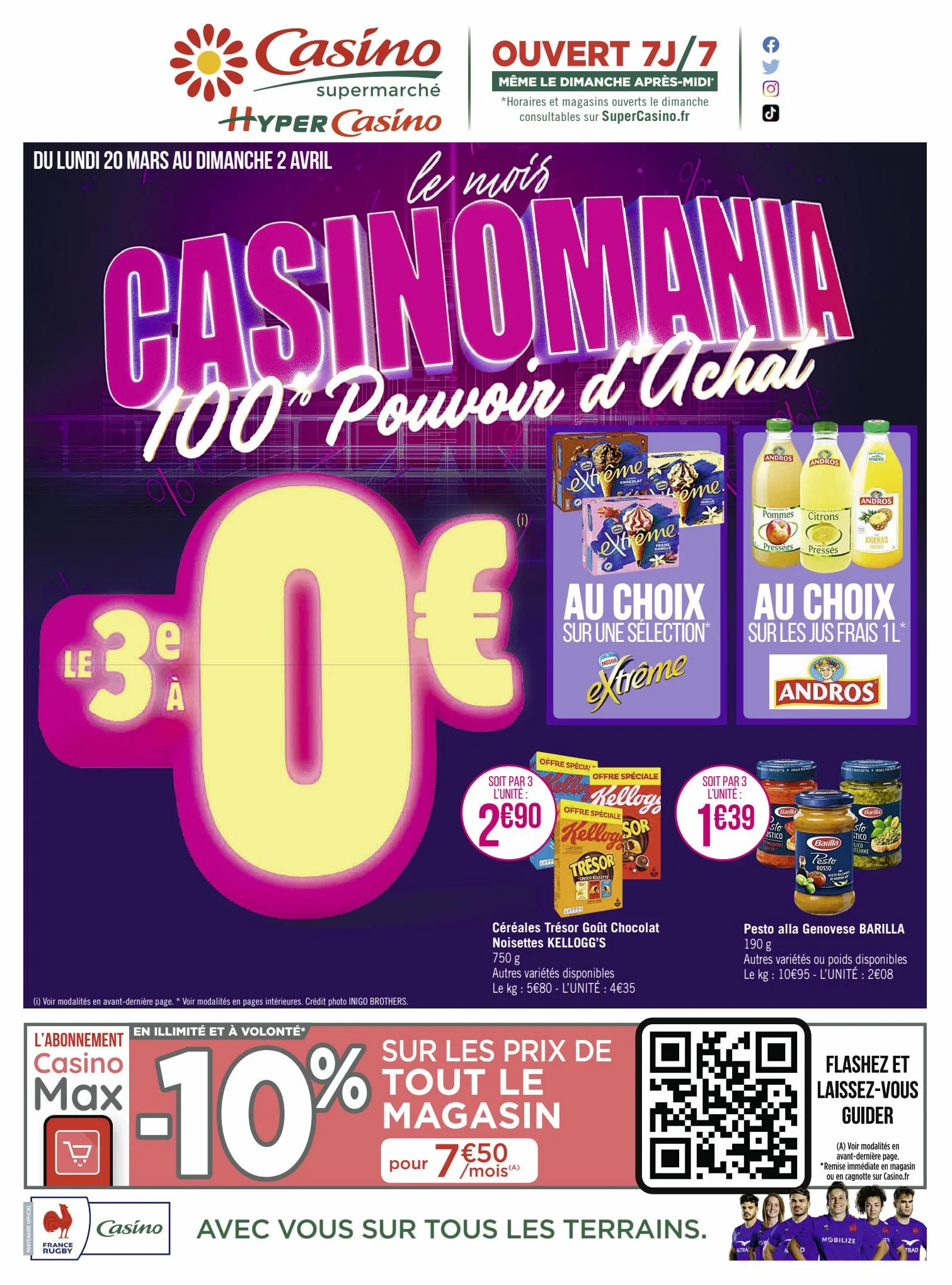 Catalogue Catalogue Casino Supermarchés, page 00001