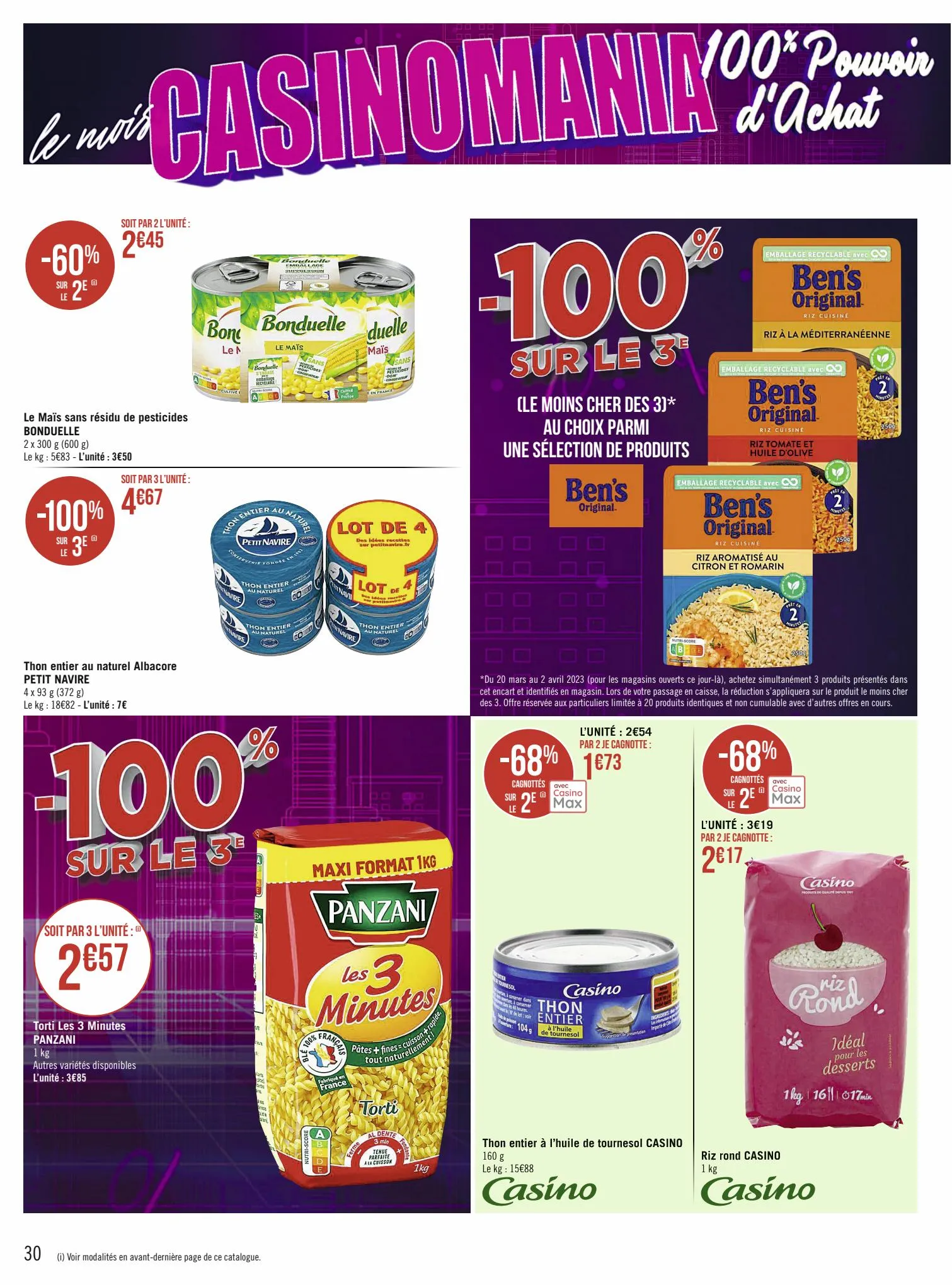 Catalogue Catalogue Casino Supermarchés, page 00030