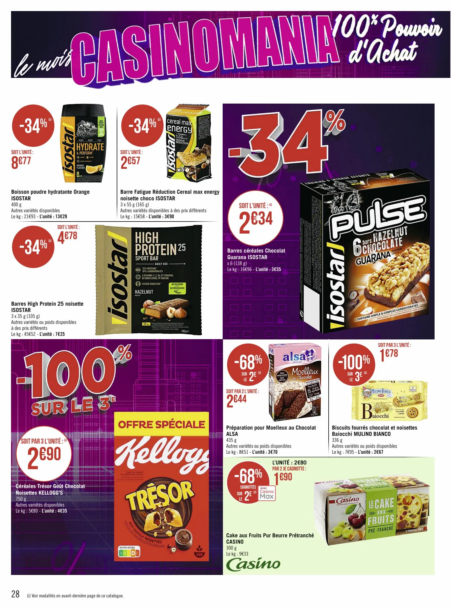 Catalogue Catalogue Casino Supermarchés, page 00028