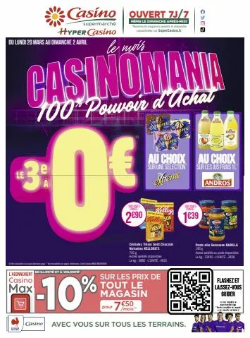 Catalogue Casino Supermarchés