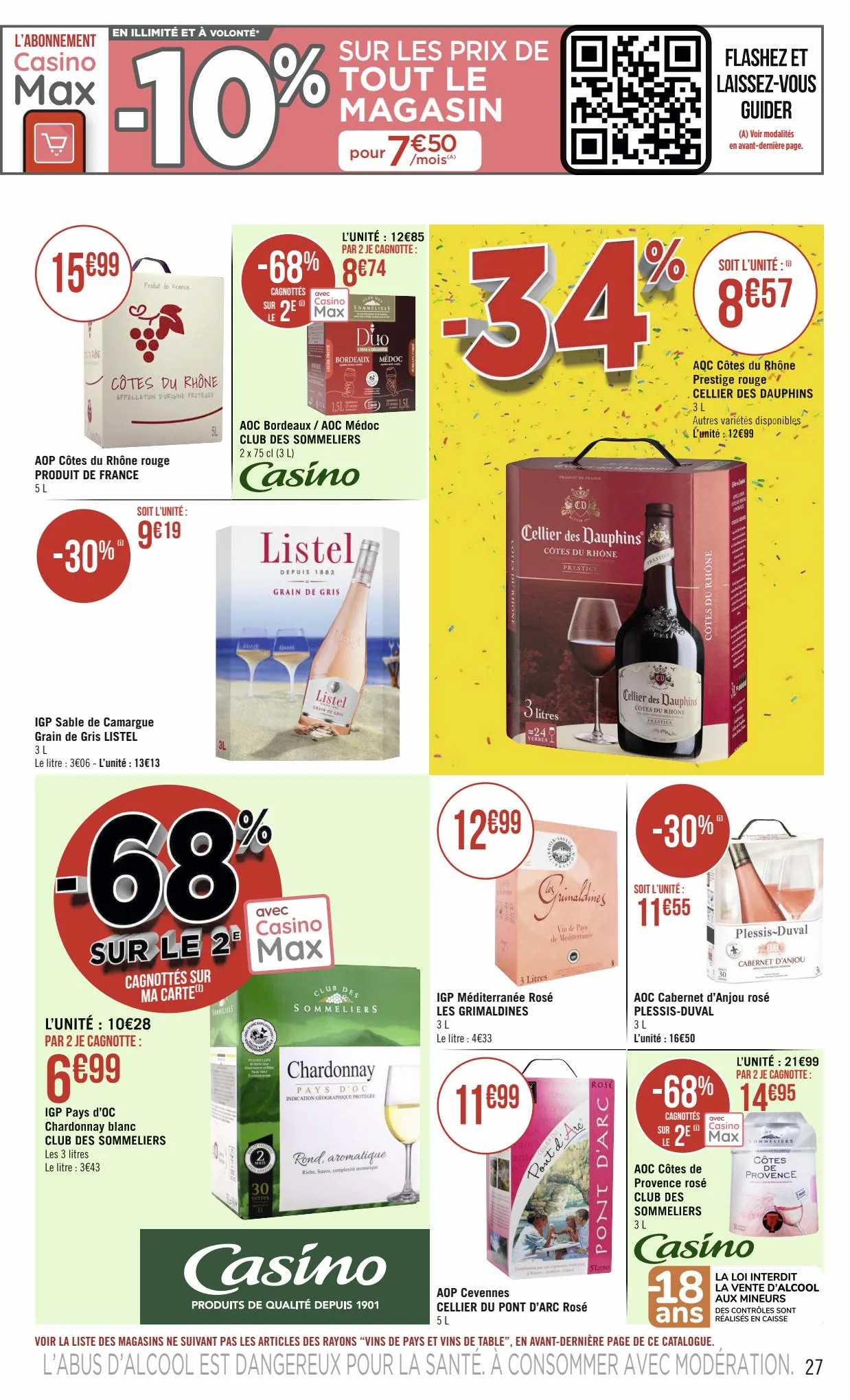 Catalogue Catalogue Casino Supermarchés, page 00027