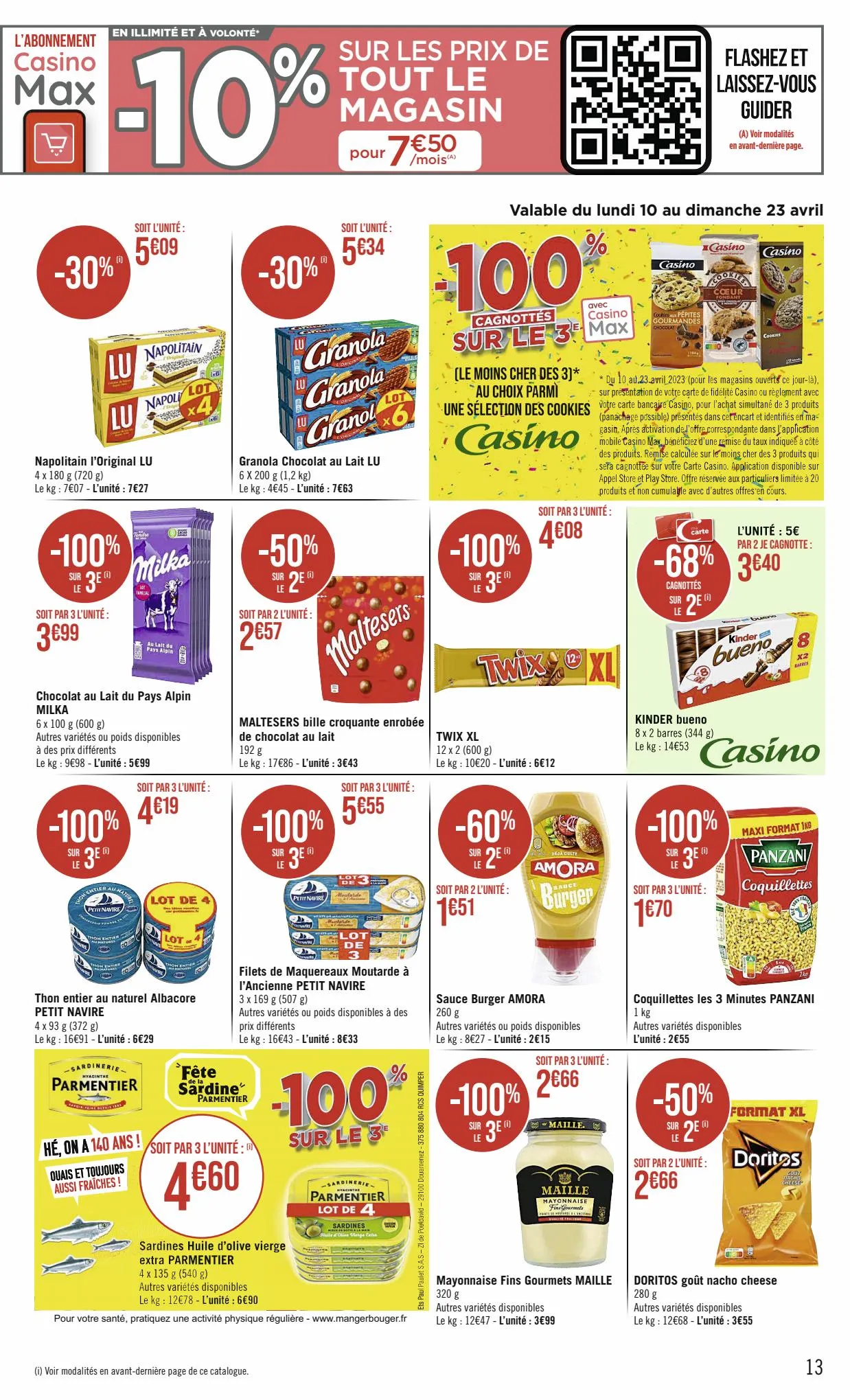 Catalogue Catalogue Casino Supermarchés, page 00013