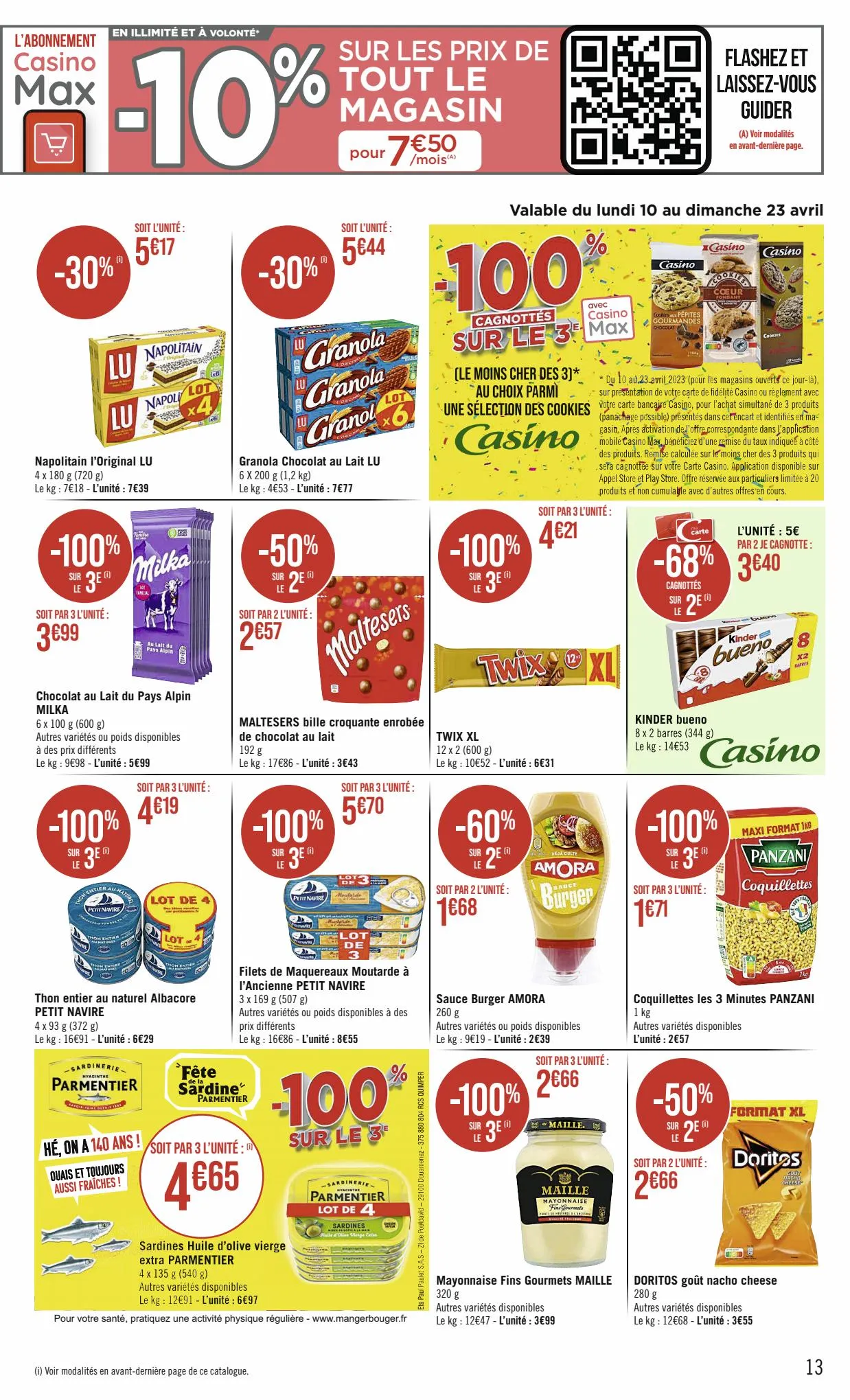 Catalogue Catalogue Casino Supermarchés, page 00013