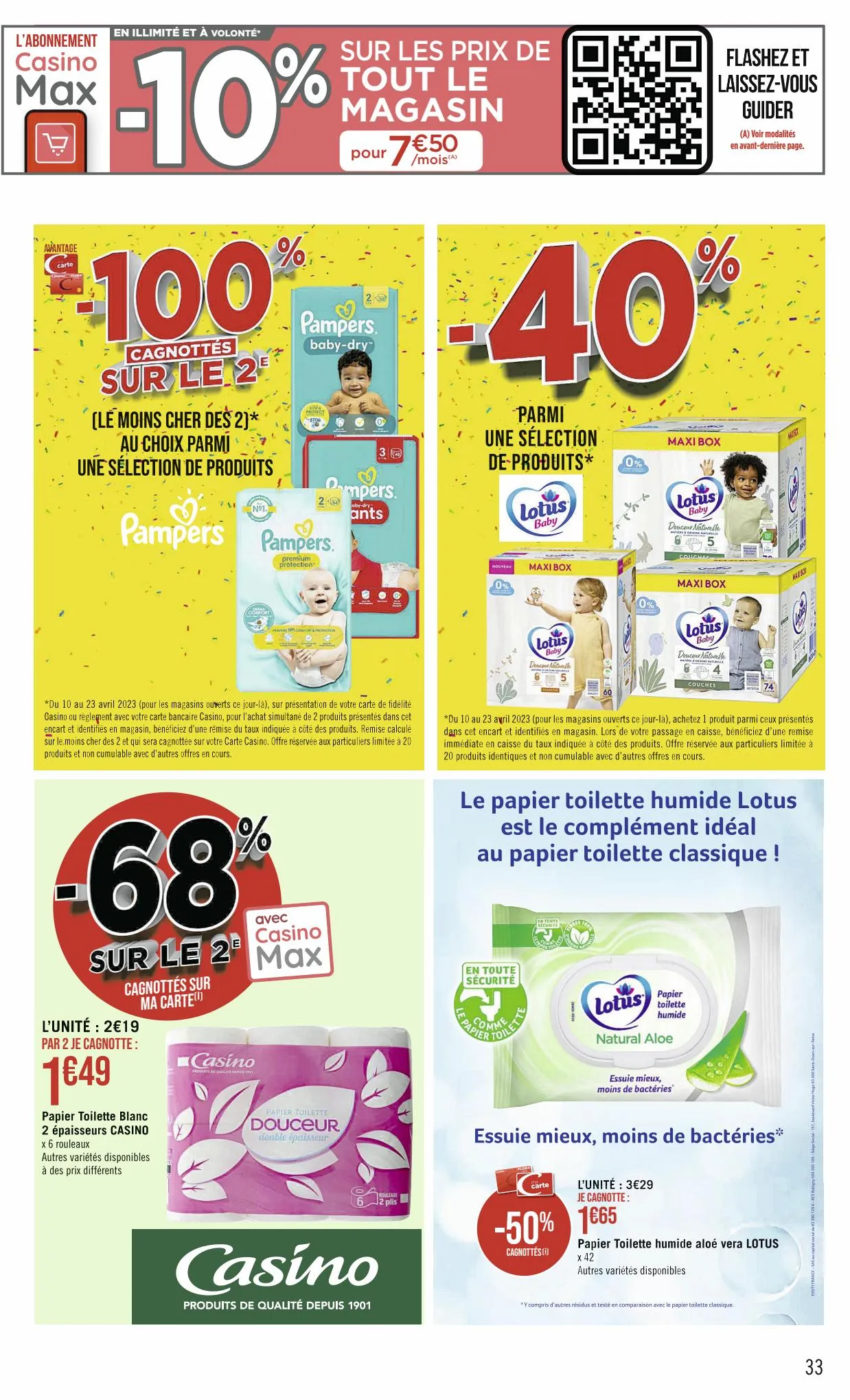 Catalogue Catalogue Casino Supermarchés, page 00033