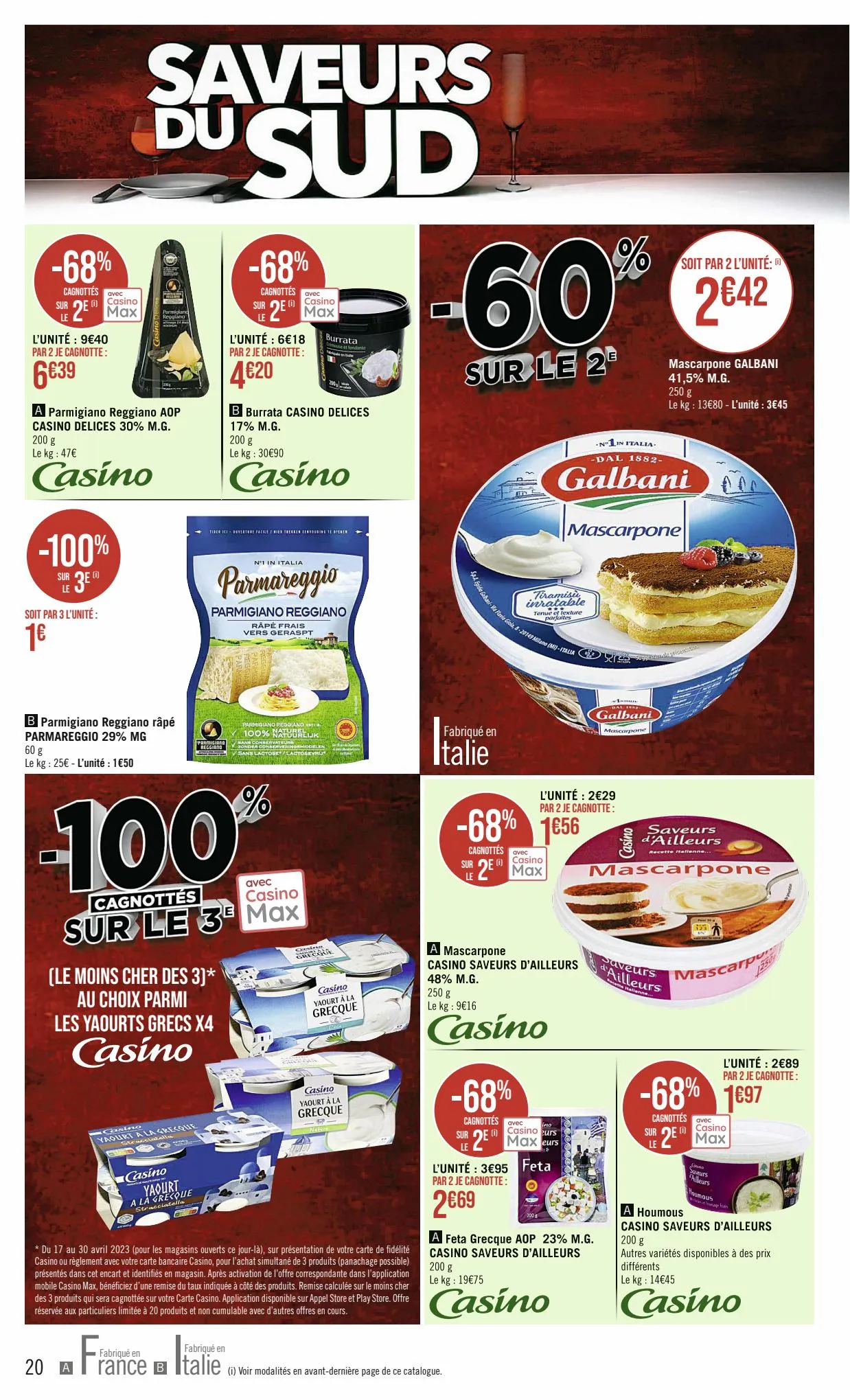 Catalogue Catalogue Casino Supermarchés, page 00020