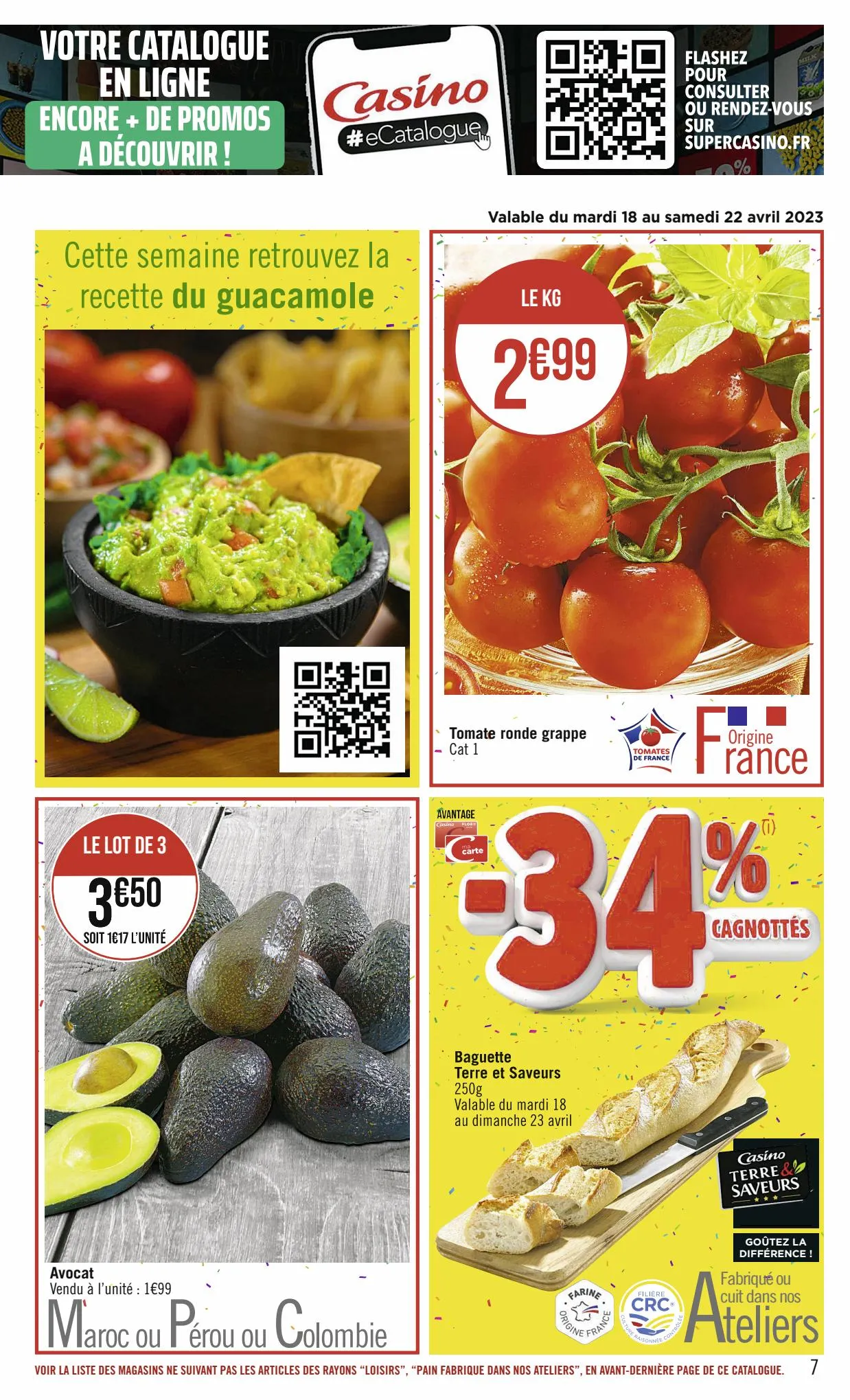 Catalogue Catalogue Casino Supermarchés, page 00007