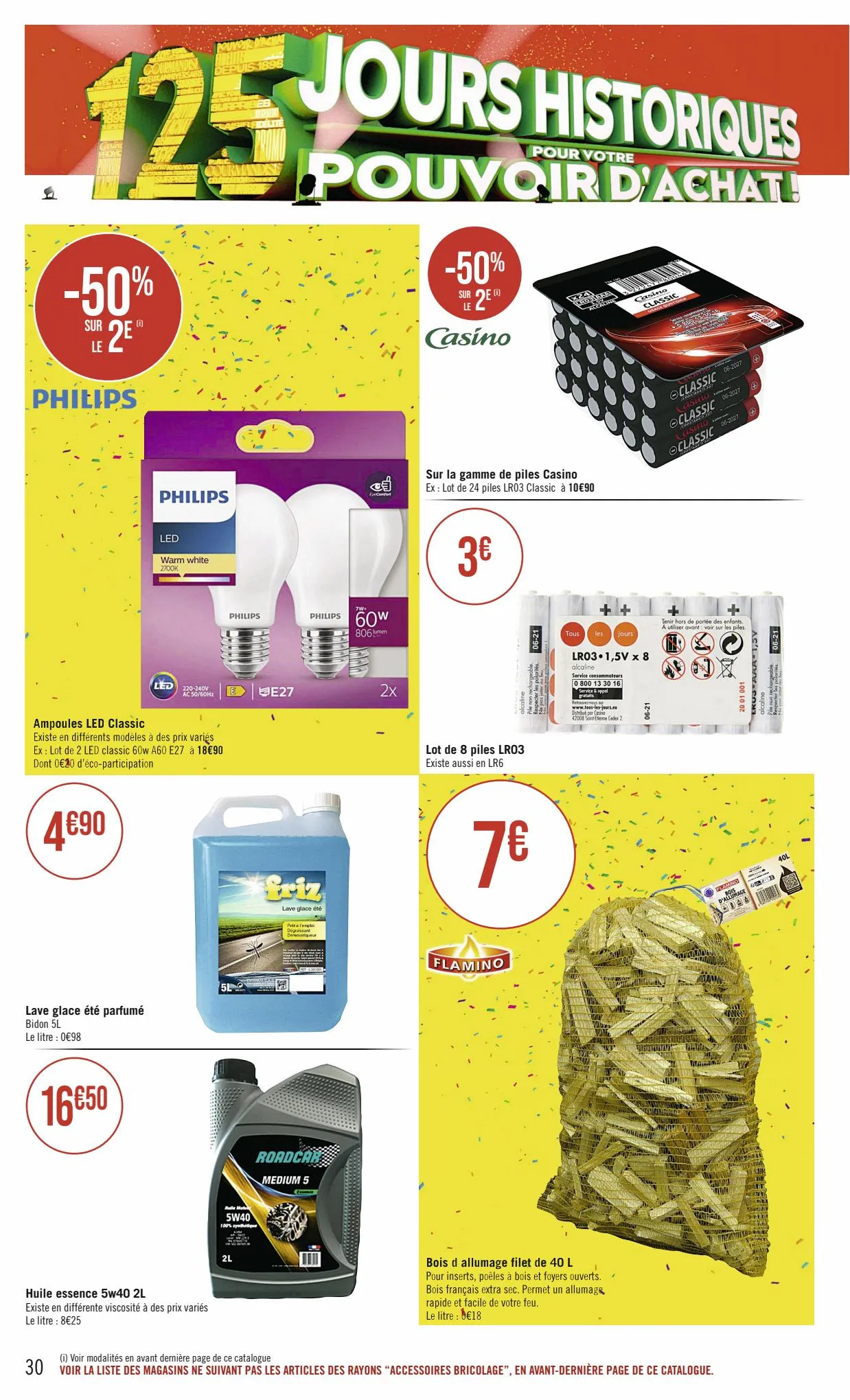 Catalogue Catalogue Casino Supermarchés, page 00030