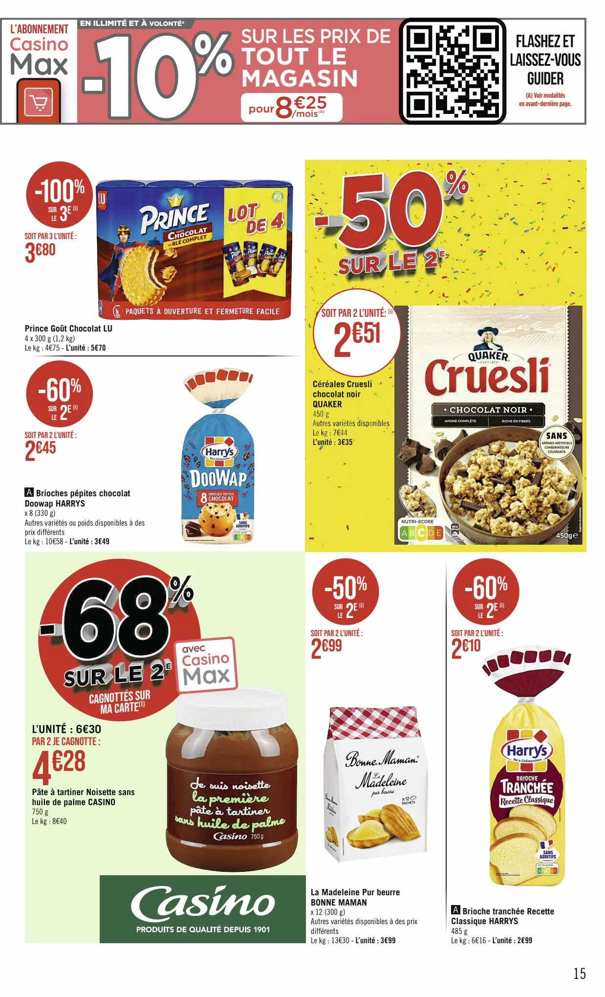 Catalogue Catalogue Casino Supermarchés, page 00015