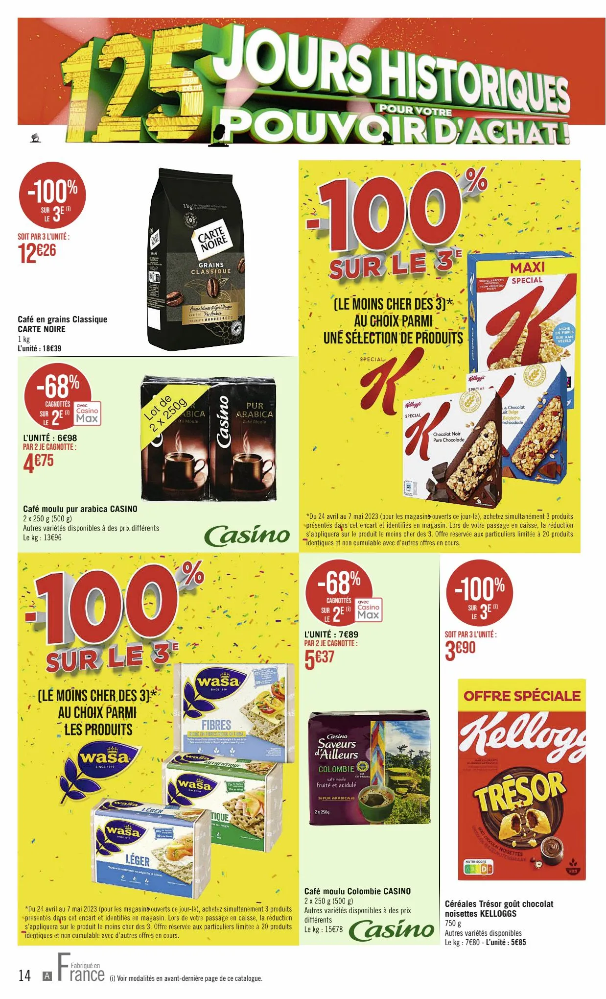 Catalogue Catalogue Casino Supermarchés, page 00014