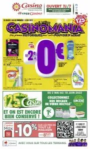 Catalogue Casino Supermarchés à Paris | LE MOIS CASINOMANIA | 01/05/2023 - 14/05/2023