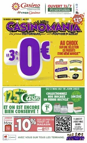 LE MOIS CASINOMANIA