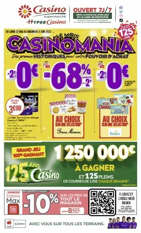 LE MOIS CASINOMANIA