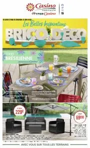 Catalogue Casino Supermarchés | Les belles inspirations Brico & Déco | 28/05/2023 - 25/06/2023