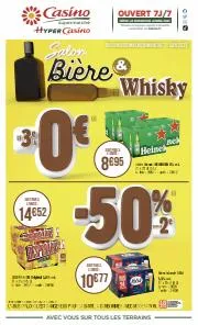 Catalogue Casino Supermarchés à Paris | Salon Bière & Whisky | 28/05/2023 - 11/06/2023