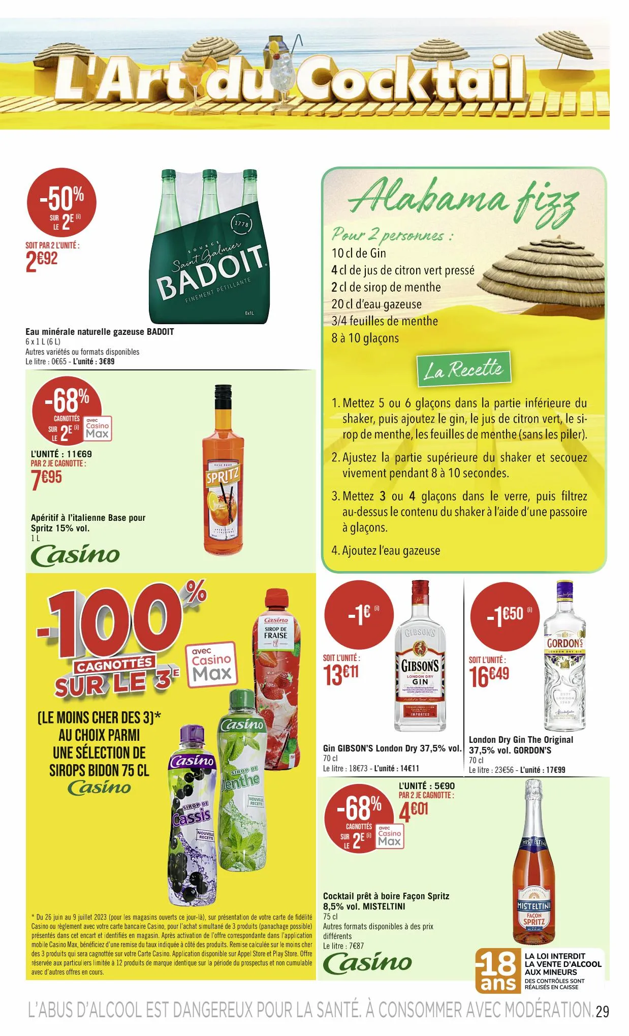 Catalogue Catalogue Casino Supermarchés, page 00029
