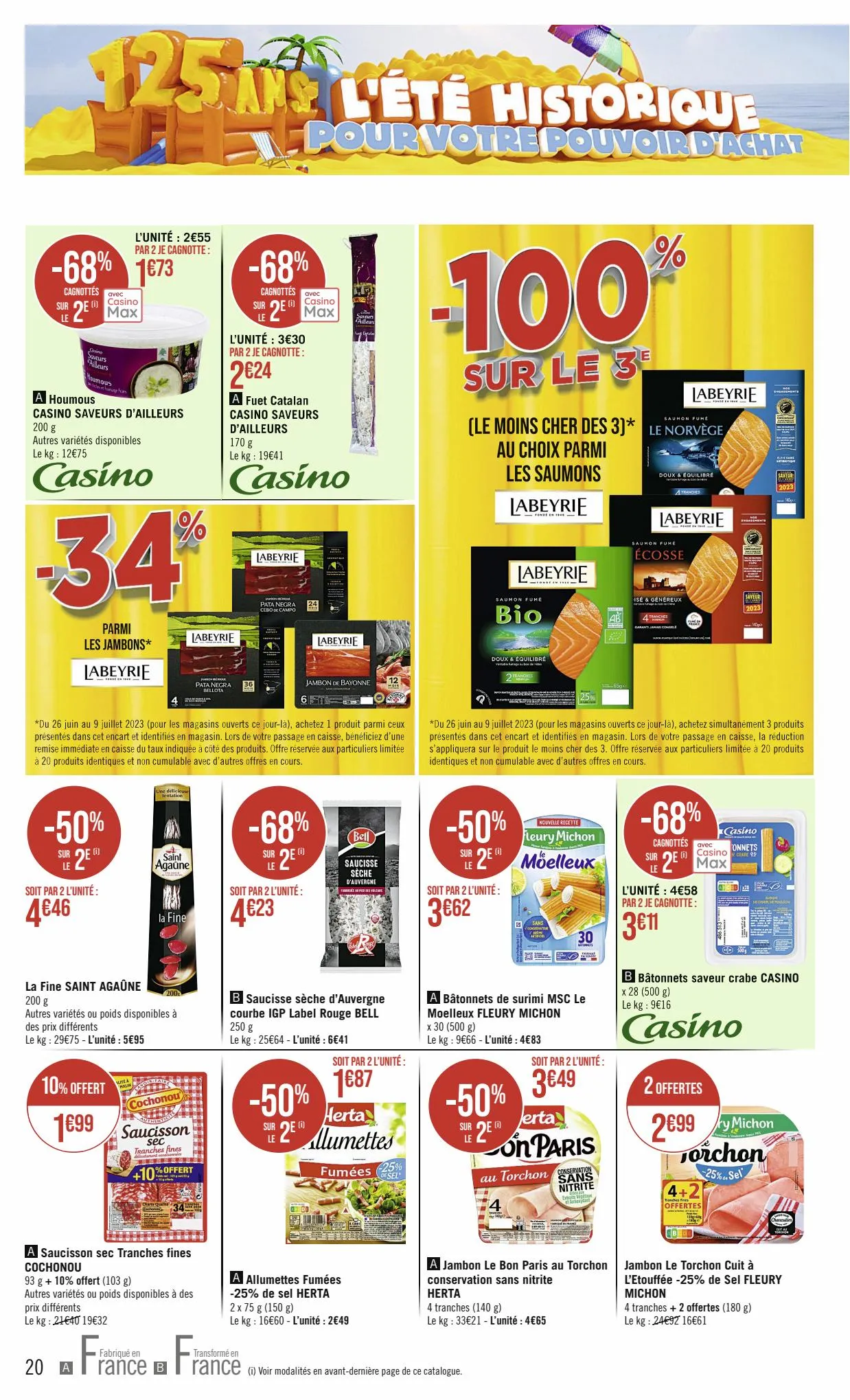 Catalogue Catalogue Casino Supermarchés, page 00020