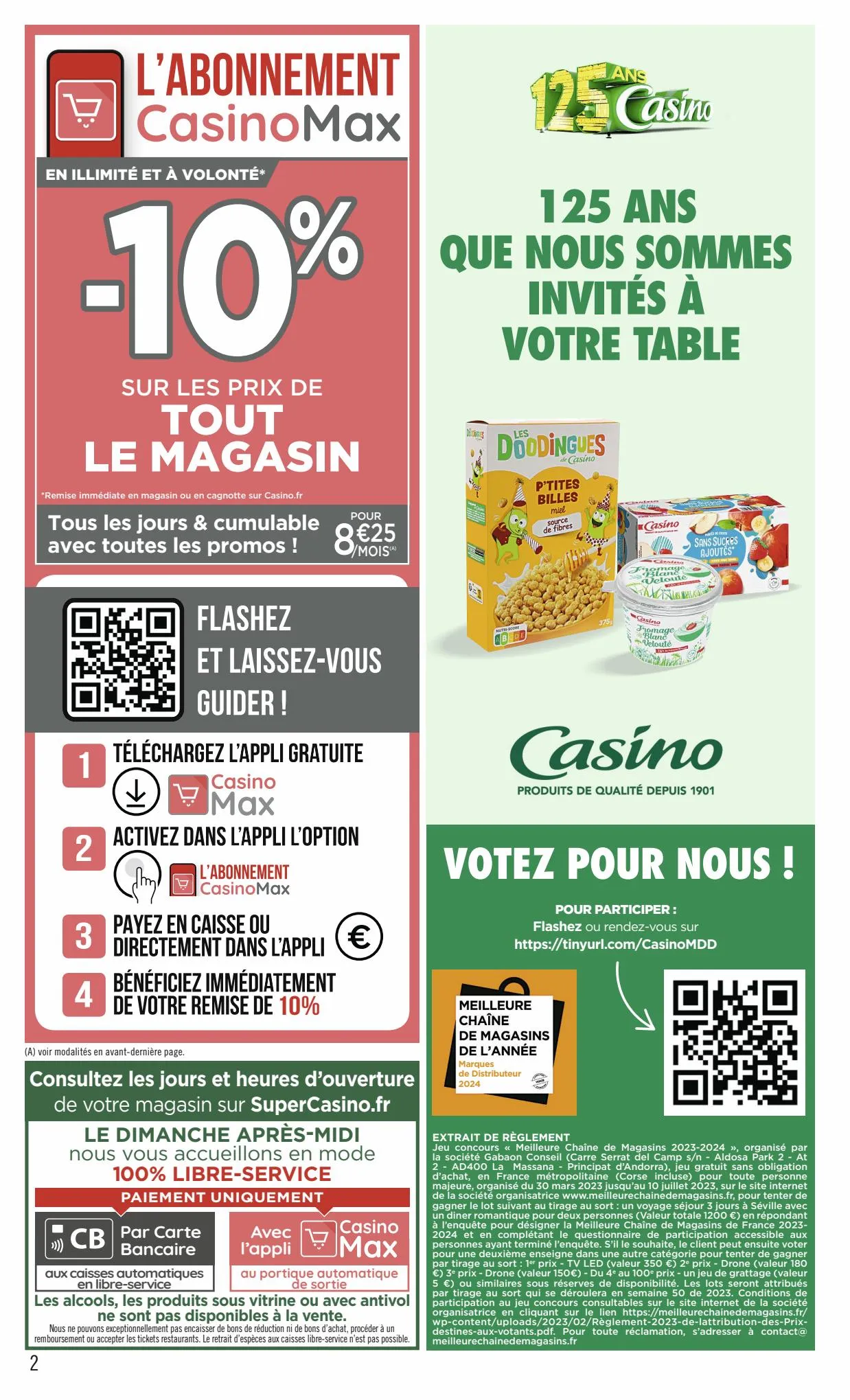 Catalogue Catalogue Casino Supermarchés, page 00002