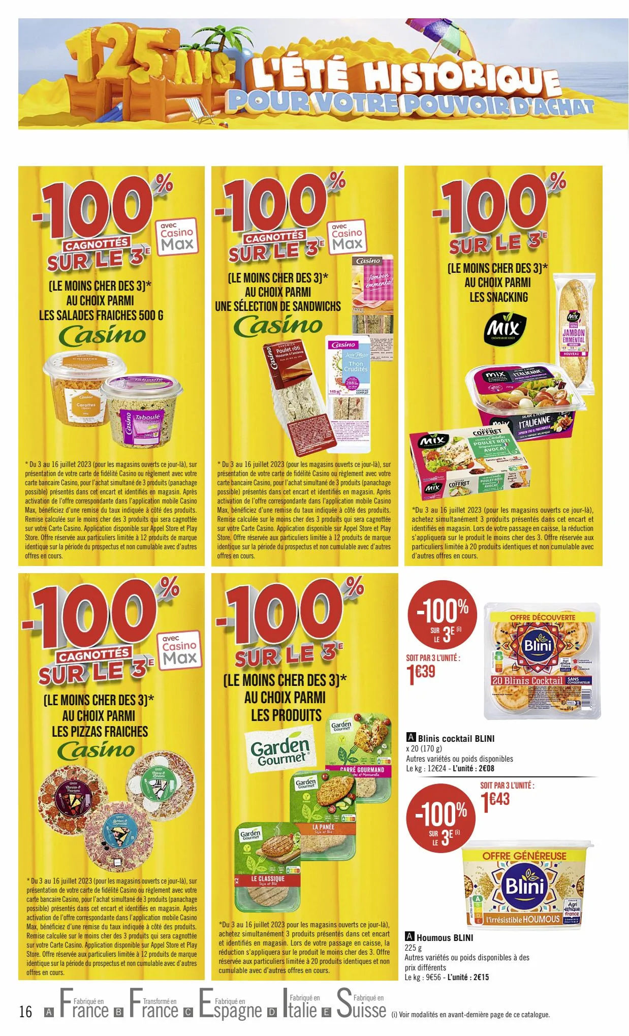 Catalogue Catalogue Casino Supermarchés, page 00016