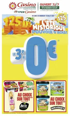 Catalogue Casino Supermarchés