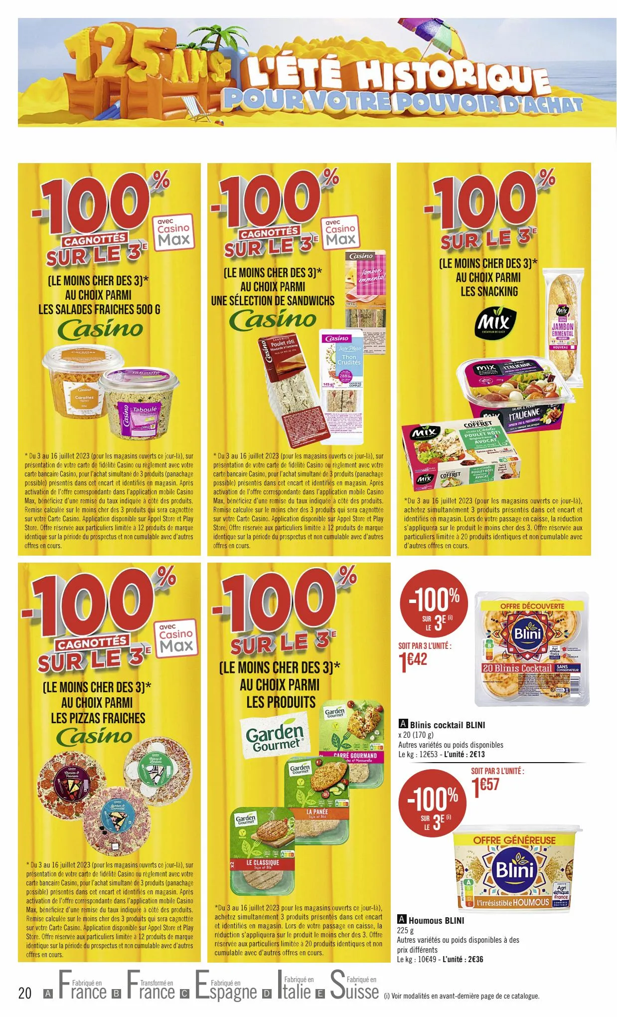Catalogue Catalogue Casino Supermarchés, page 00020