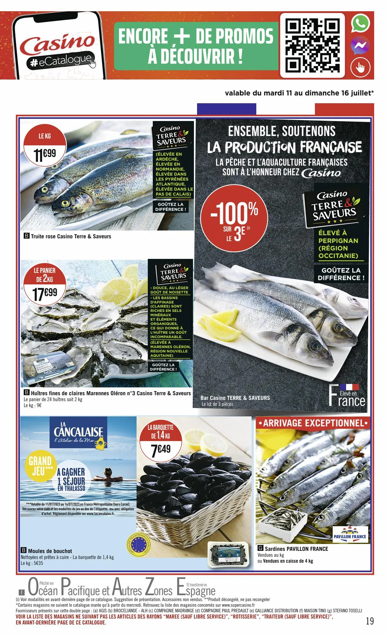 Catalogue L'ANNIVERSARIE HISTORIQUE POUR VOTRE POUVOIR D'ACHAT !, page 00019