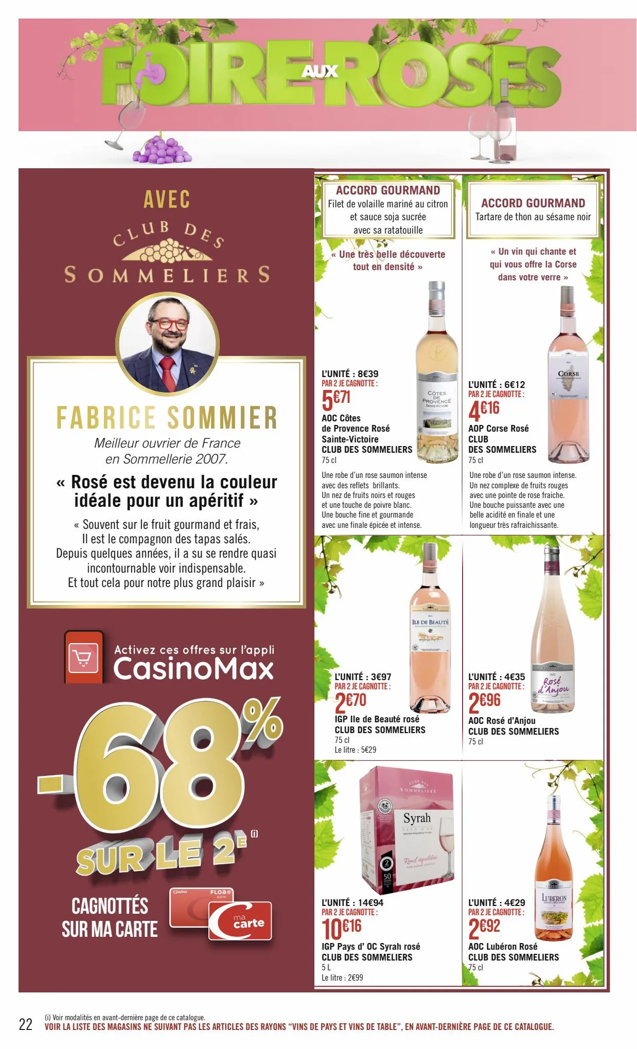 Catalogue Catalogue Casino Supermarchés, page 00022