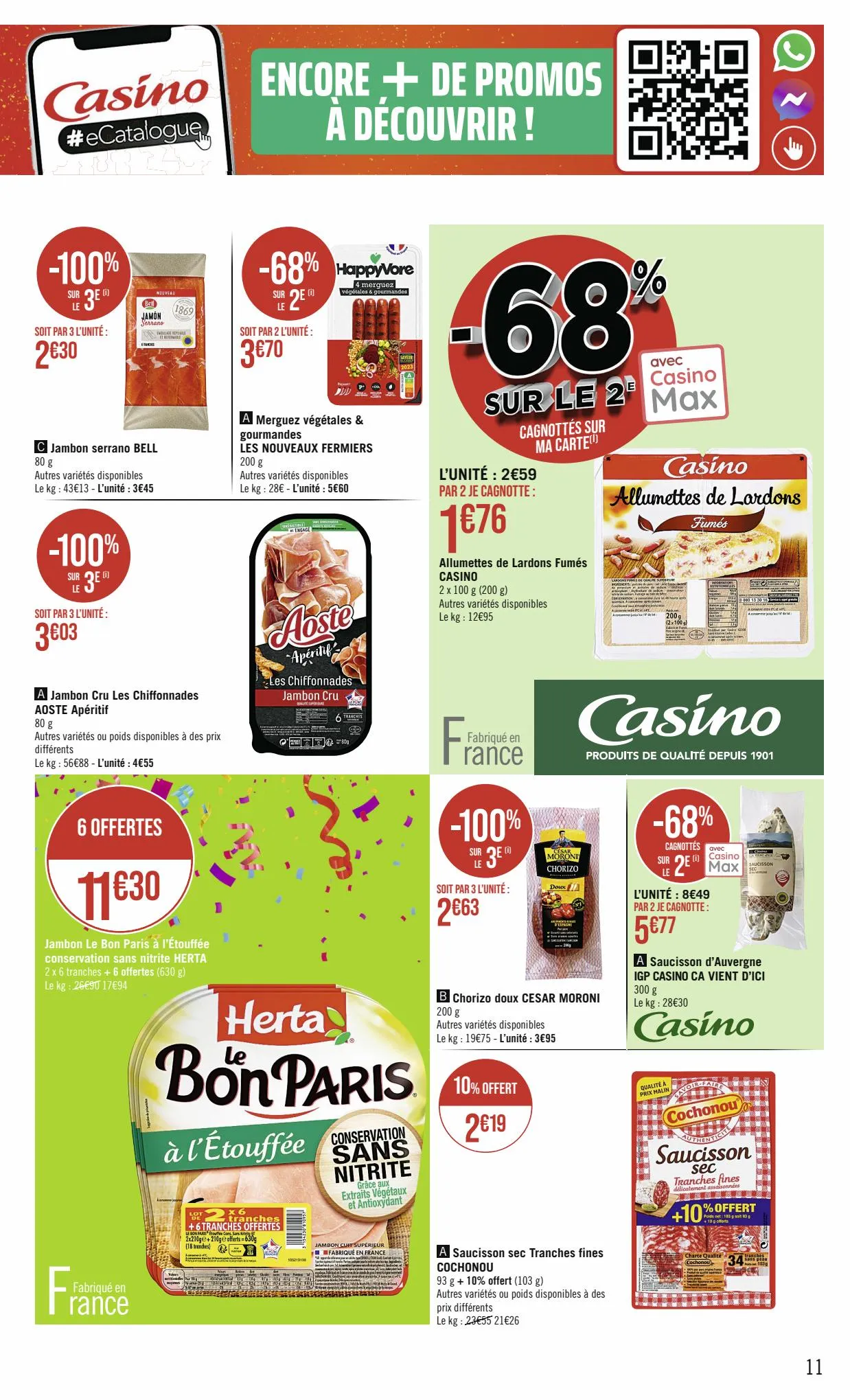 Catalogue Catalogue Casino Supermarchés, page 00011