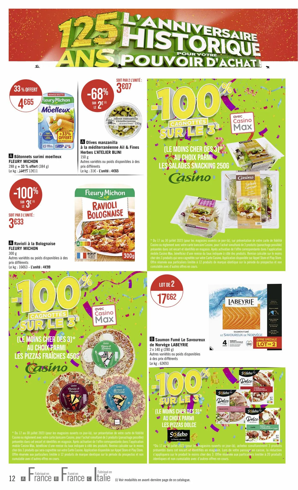 Catalogue Catalogue Casino Supermarchés, page 00012