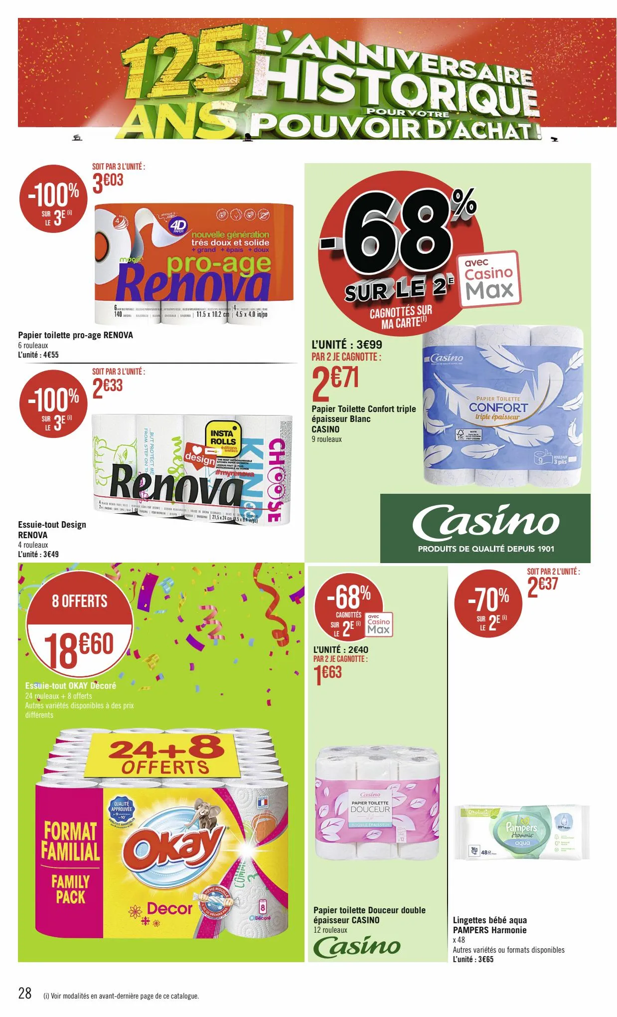Catalogue Catalogue Casino Supermarchés, page 00028