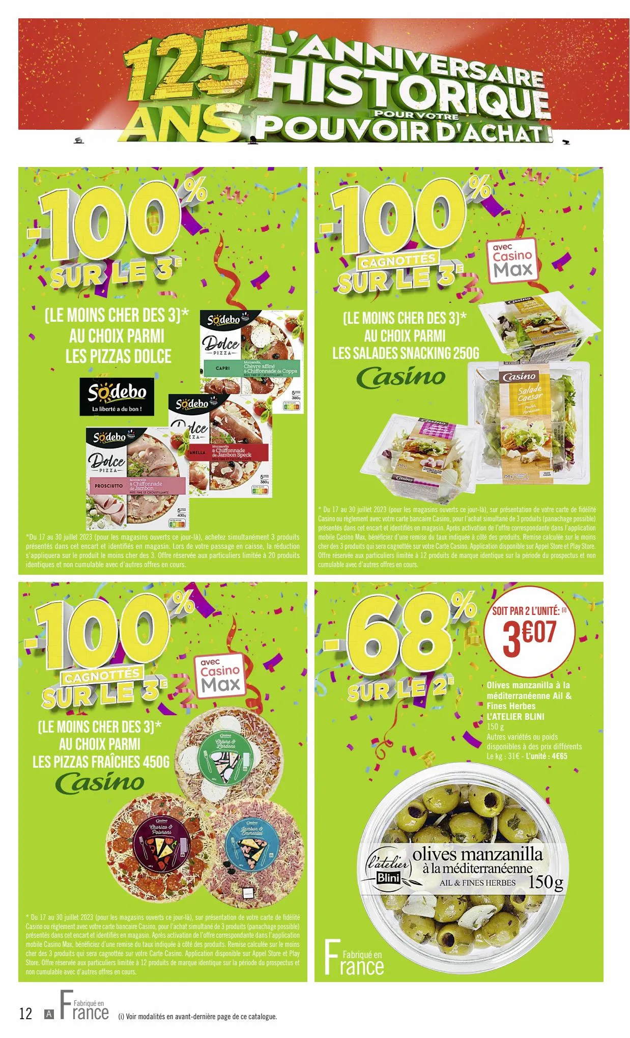 Catalogue Catalogue Casino Supermarchés, page 00012