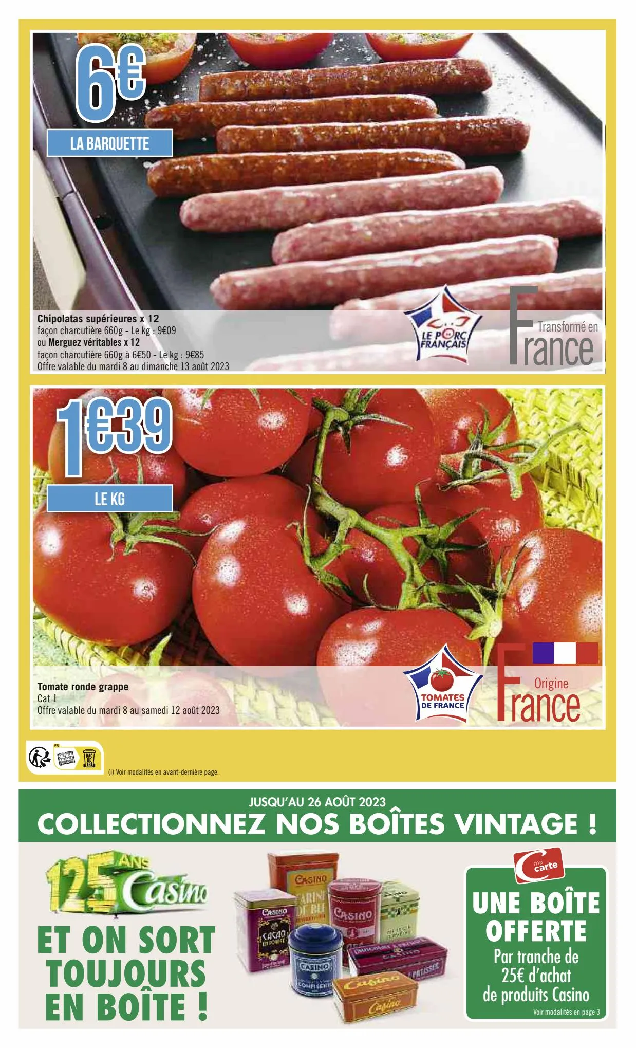 Catalogue L'ÉTÉ HISTORIQUE POUR VOTRE POUVOIR D'ACHAT, page 00028