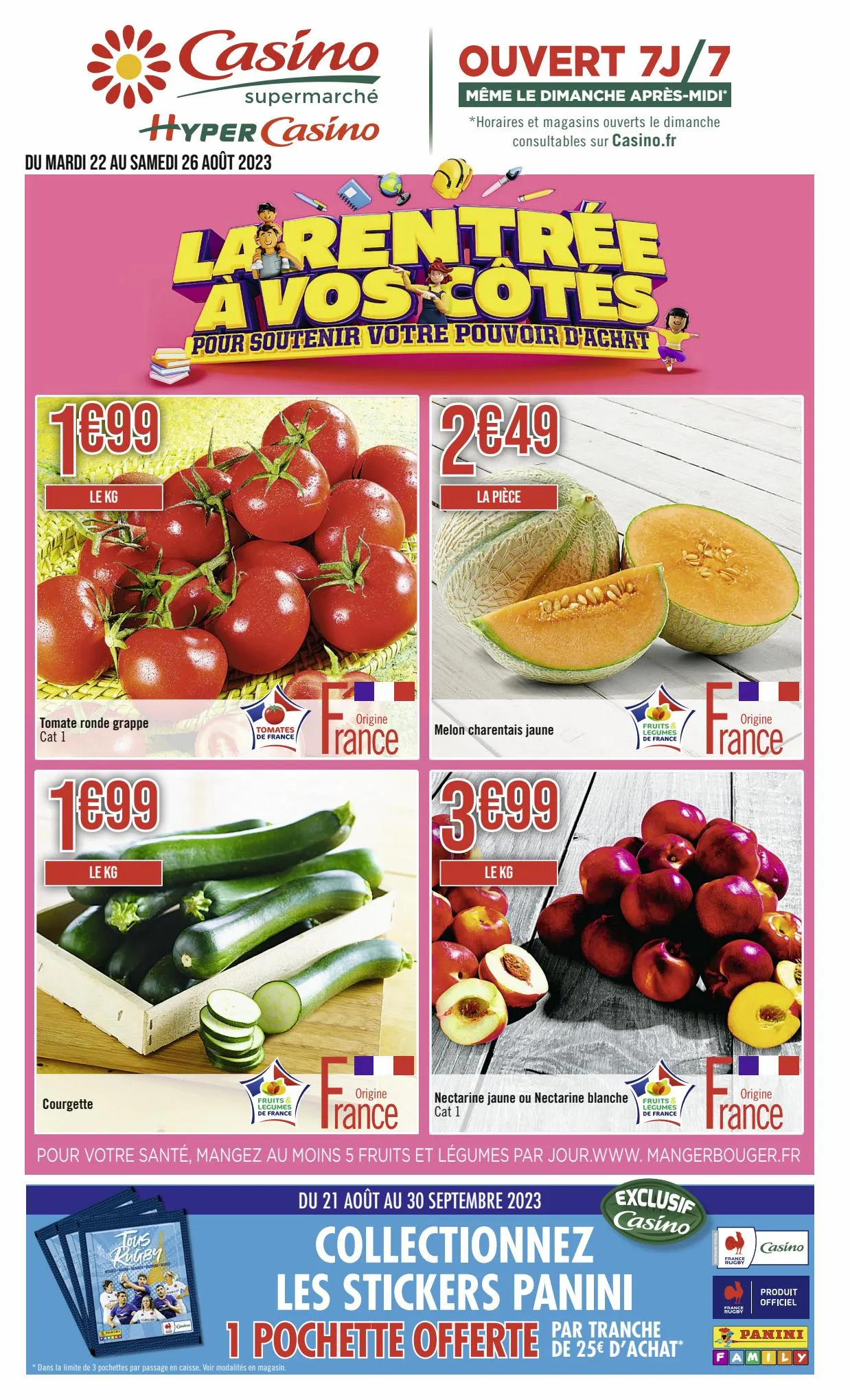 Catalogue La Rentrée À Vos Côtés, page 00001