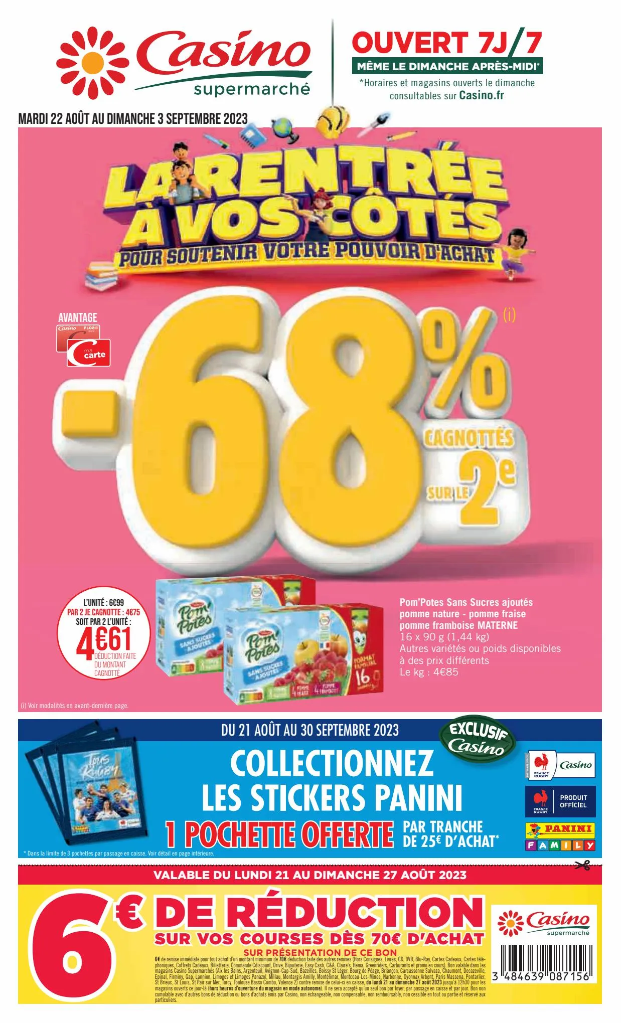 Catalogue La Rentrée À Vos Côtés, page 00001