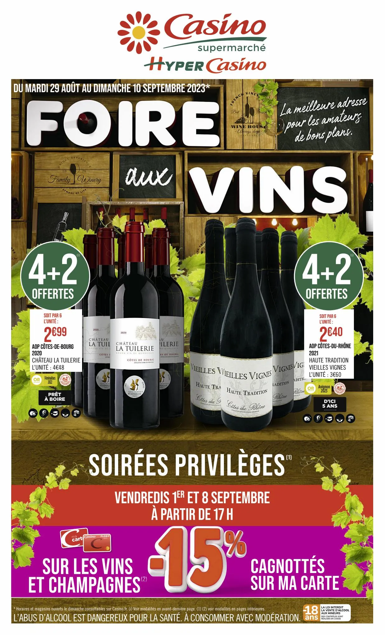 Catalogue FOIRE AUX VINS, page 00001