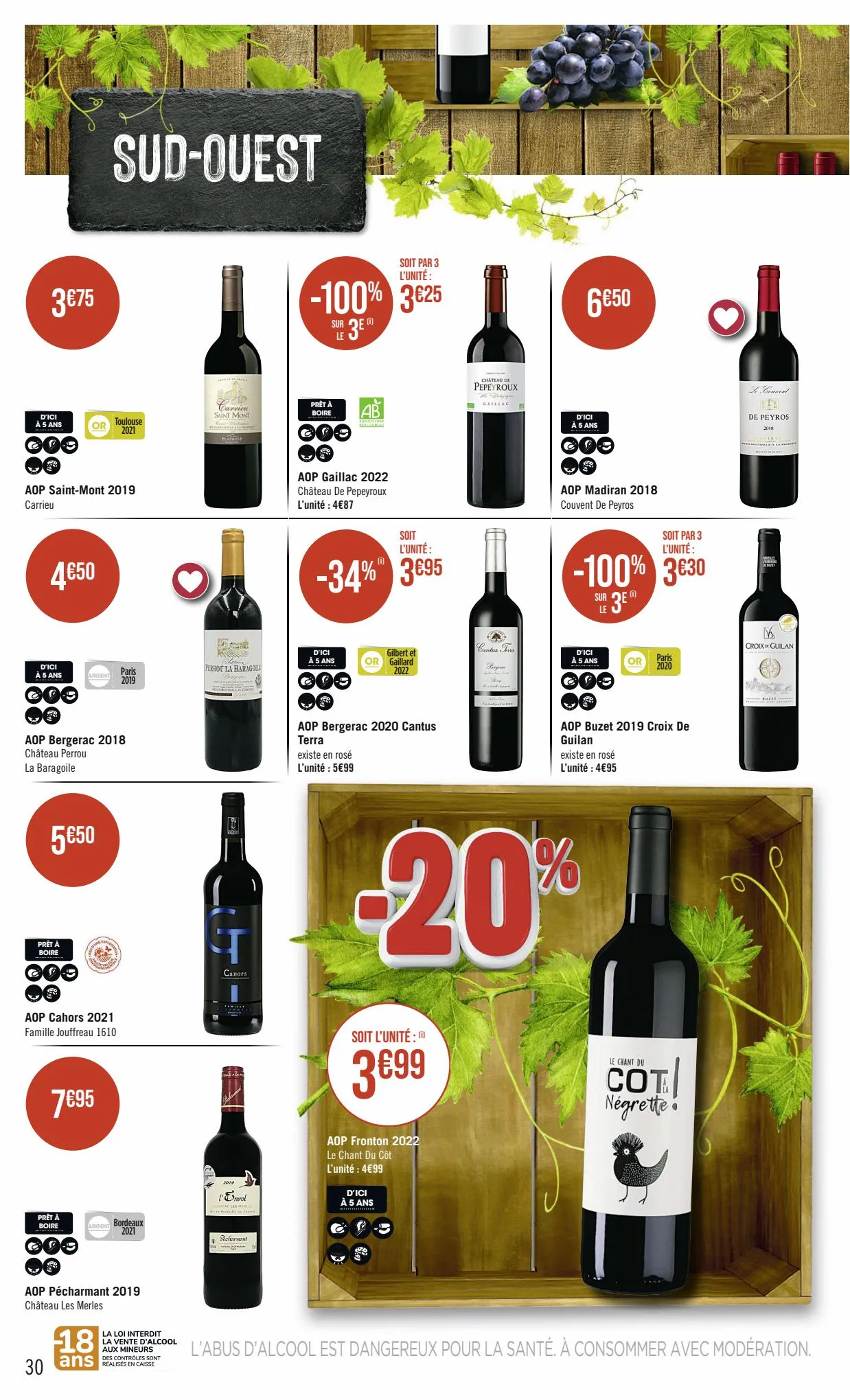 Catalogue FOIRE AUX VINS, page 00030