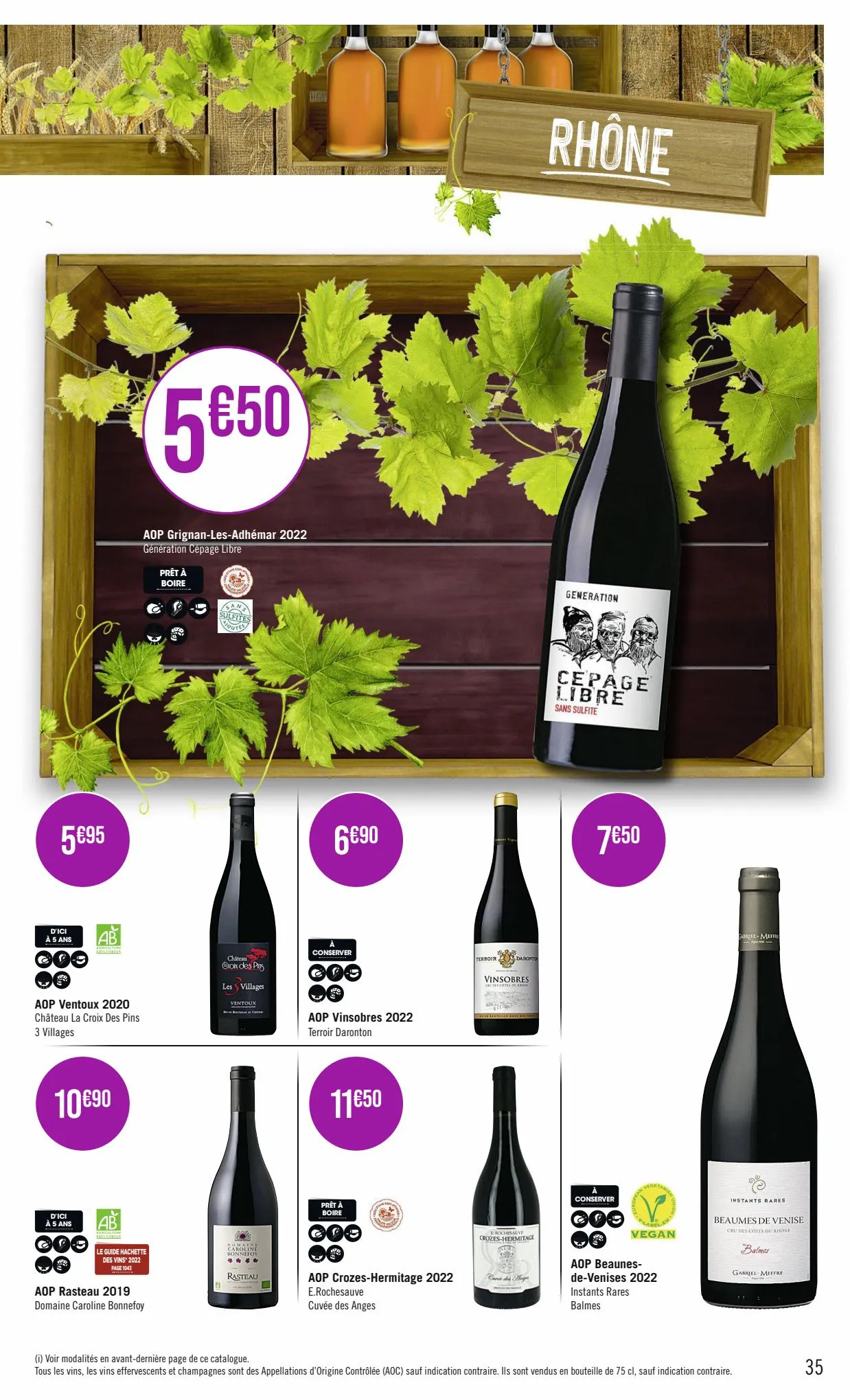 Catalogue FOIRE AUX VINS, page 00035