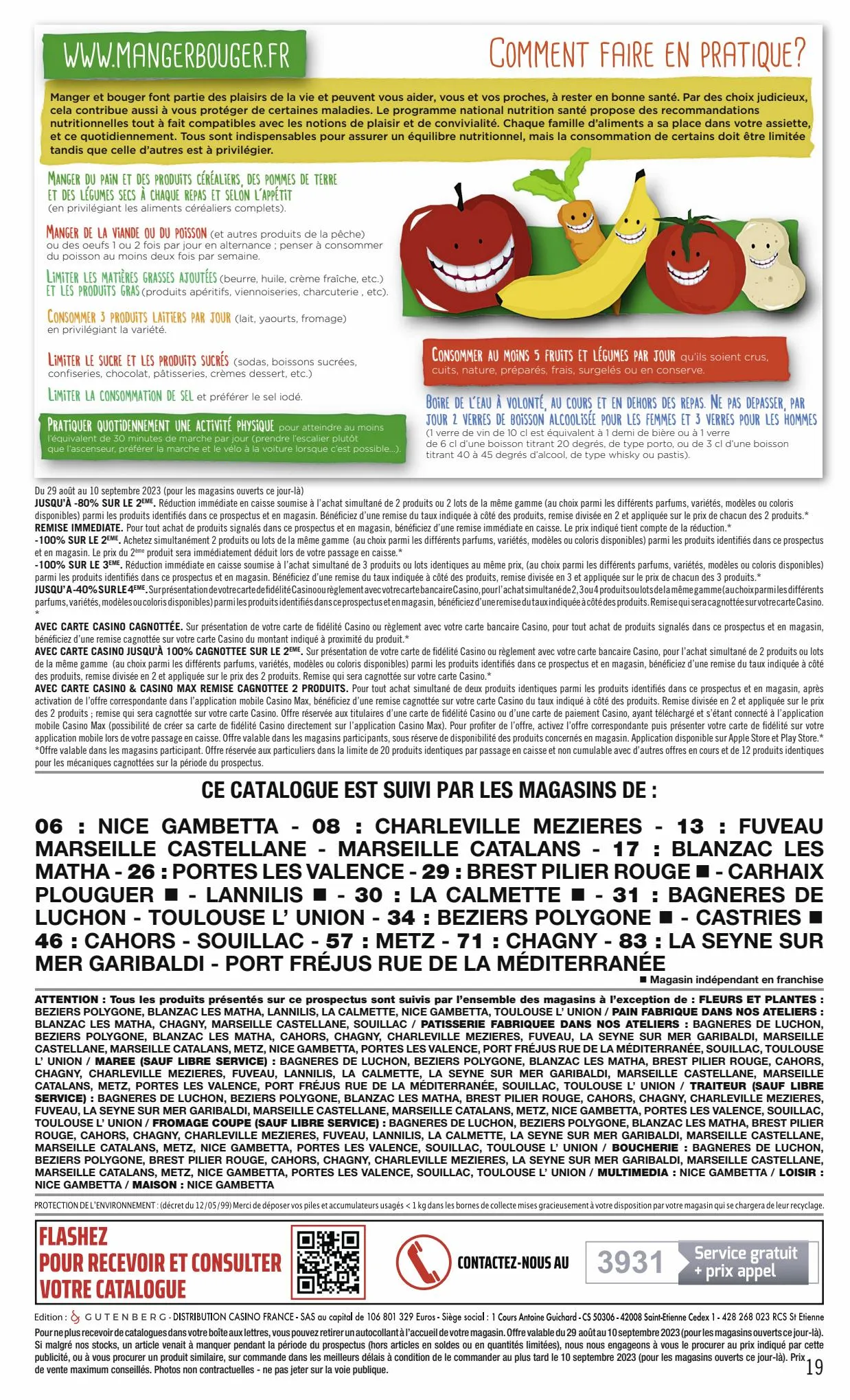 Catalogue LA RENTRÉE À VOS CÔTÉS, page 00019