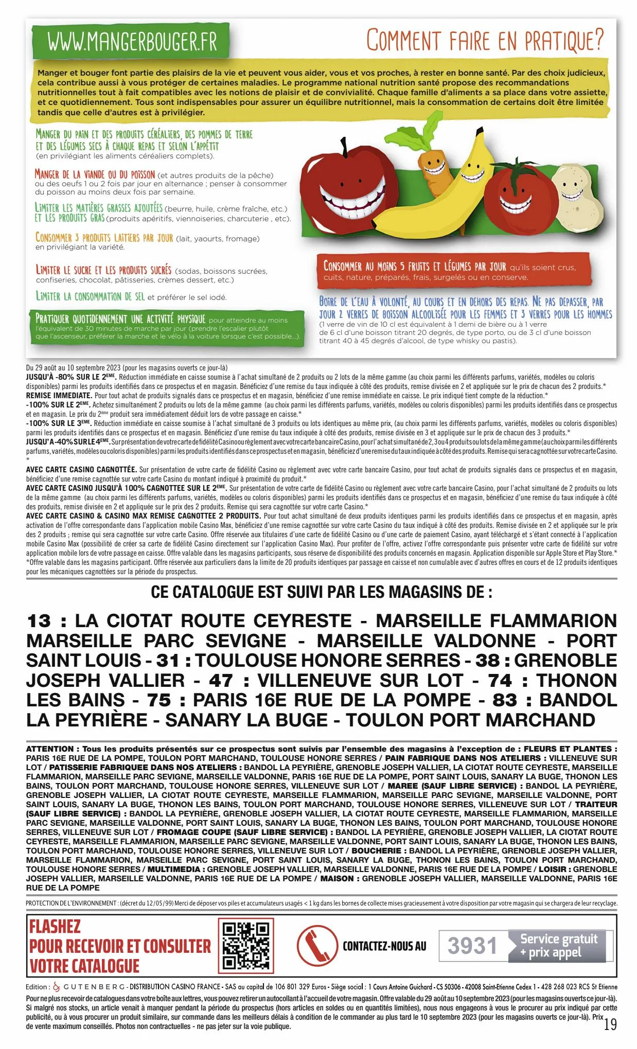 Catalogue LA RENTRÉE À VOS CÔTÉS, page 00019