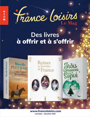 Catalogue France Loisirs Vacances | Catalogue France Loisirs Vacances | 22/11/2022 - 31/12/2022