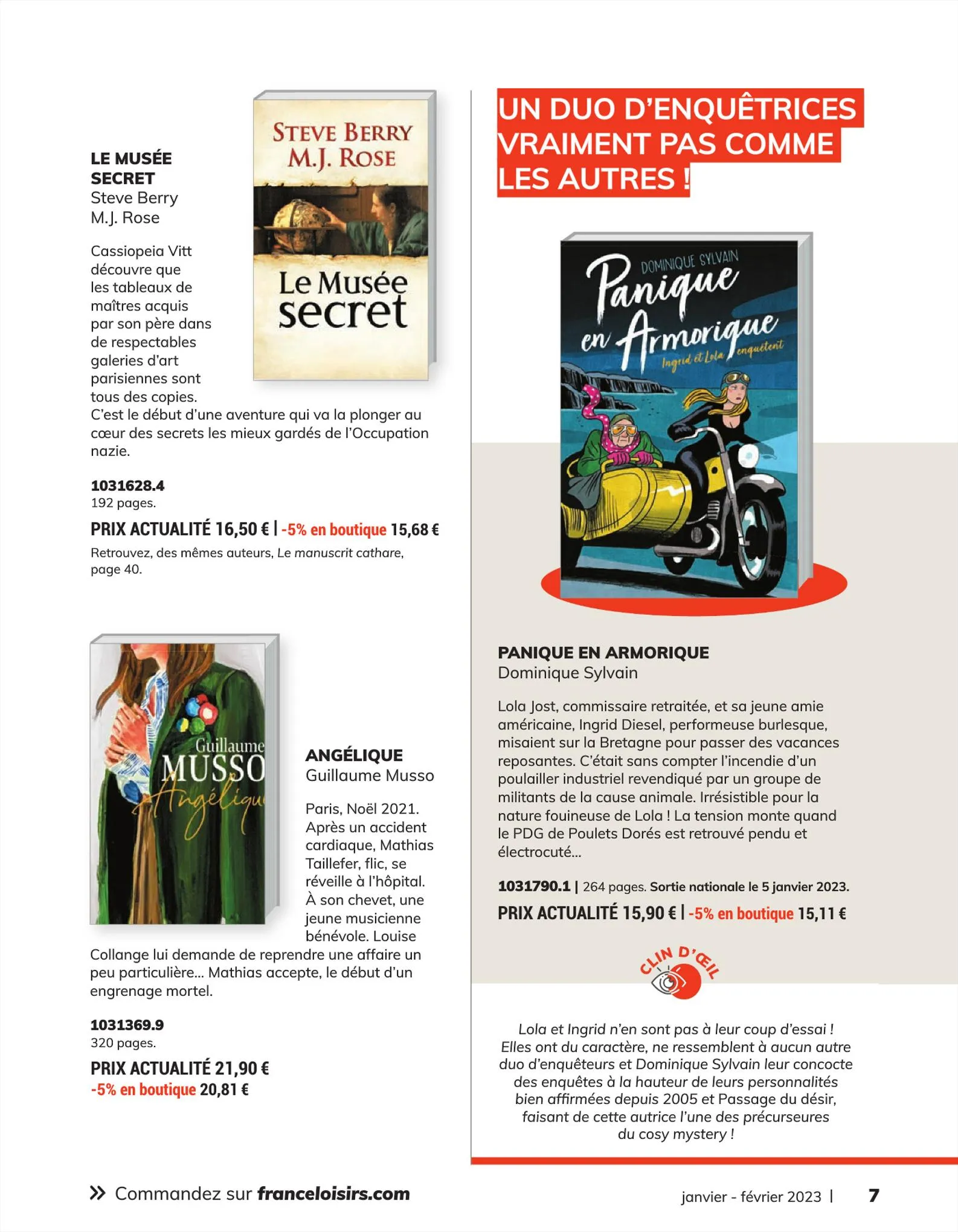 Catalogue Catalogue France Loisirs Vacances, page 00007