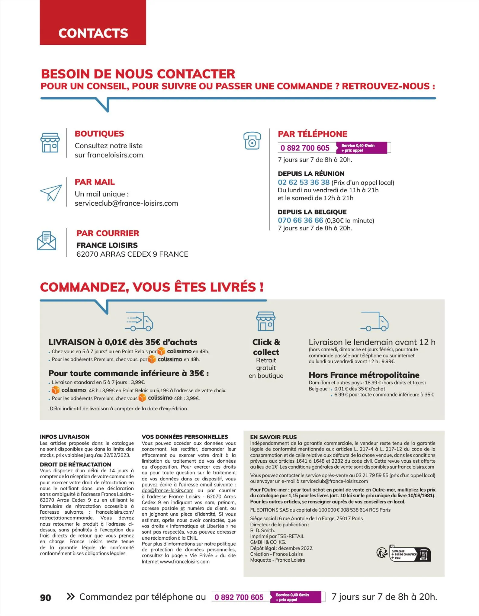 Catalogue Catalogue France Loisirs Vacances, page 00090