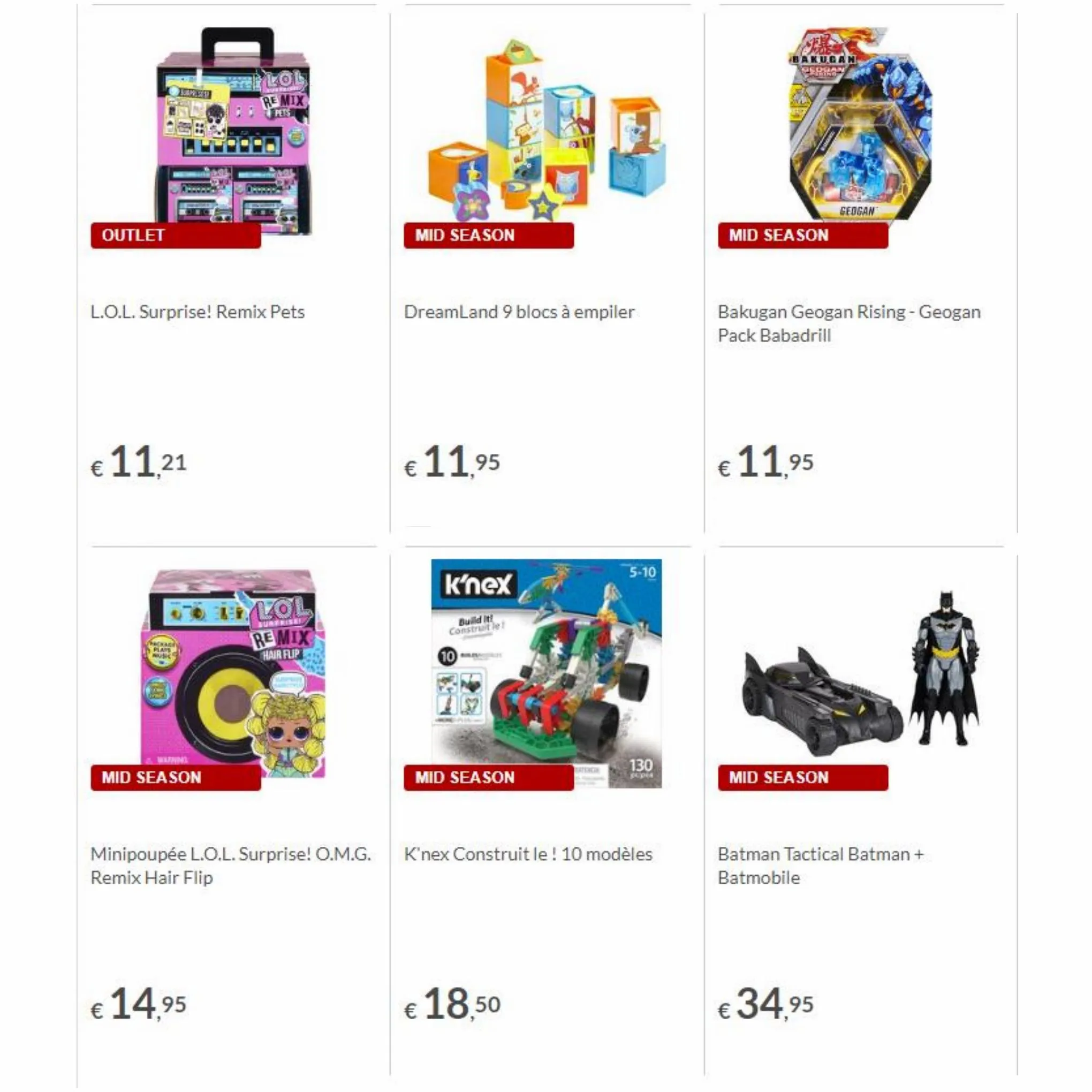 Catalogue Profitez de prix bas sur les jouets, page 00004