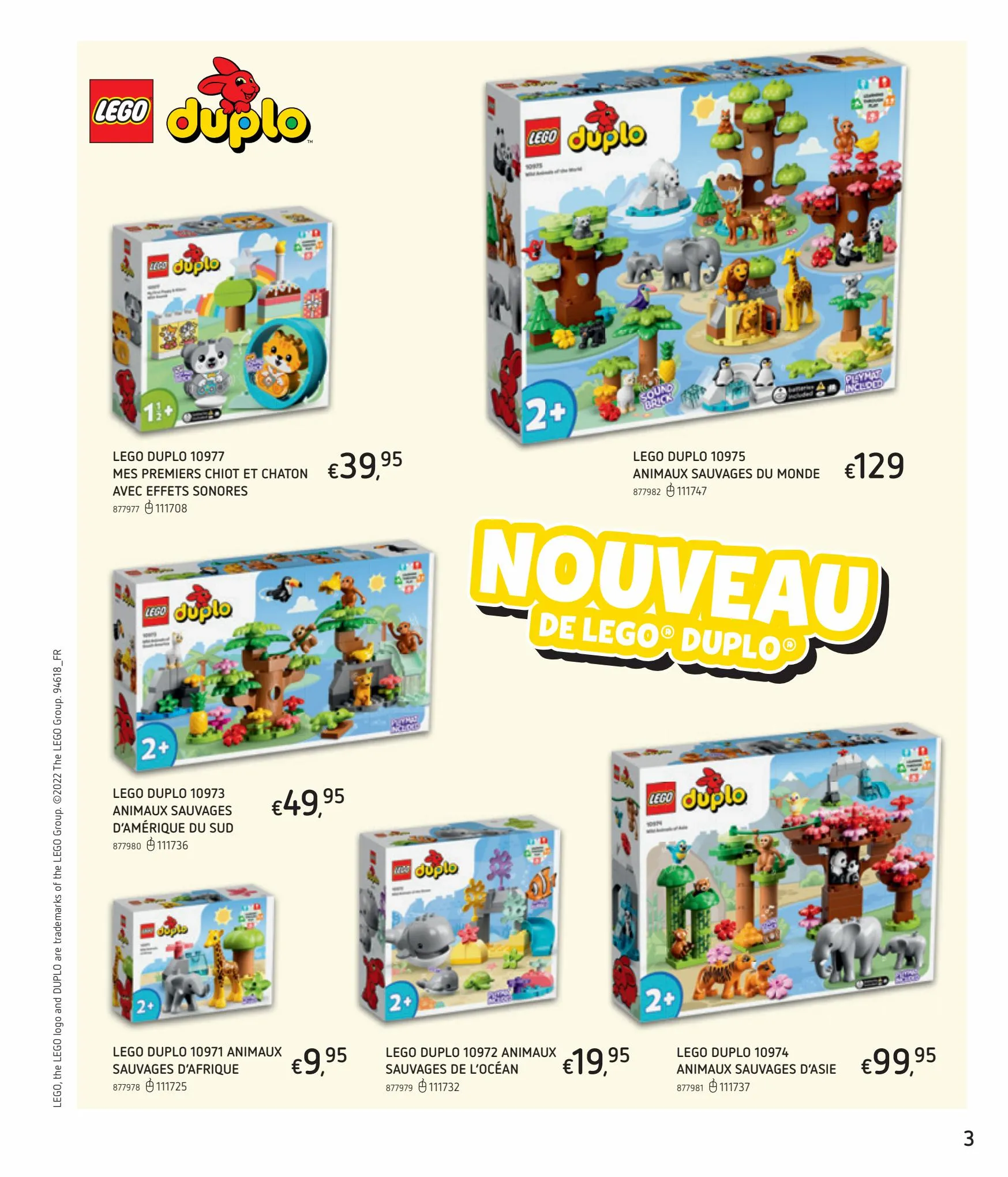 Catalogue Participez à l'action épargne LEGO!, page 00003
