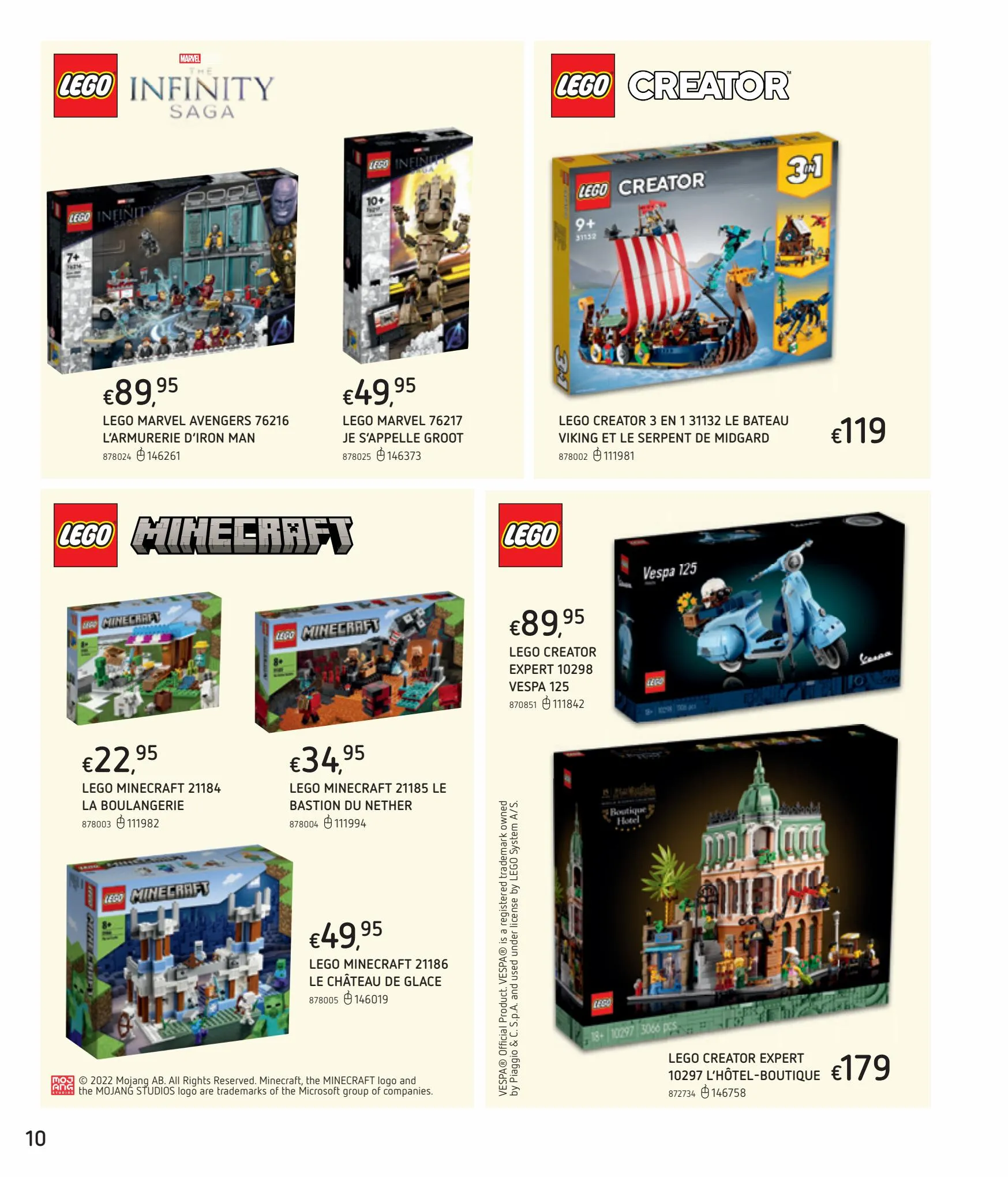 Catalogue Participez à l'action épargne LEGO!, page 00010
